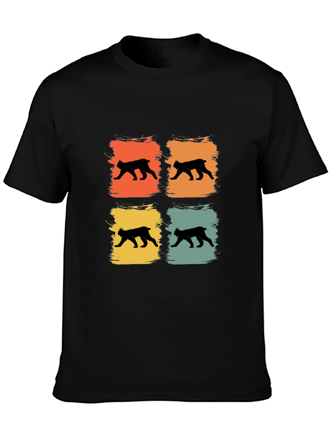 Vintage Lynx Silhouette T-Shirt