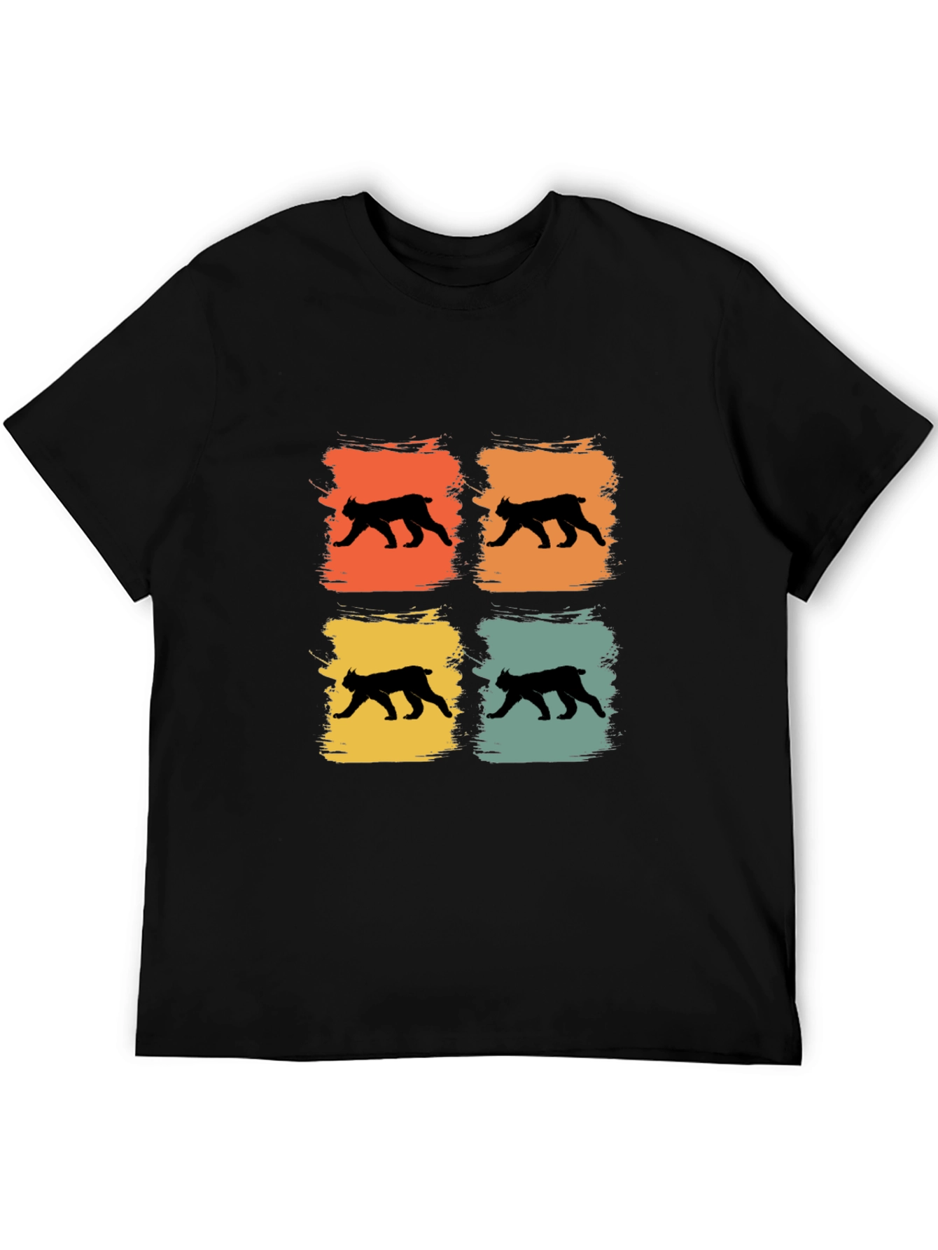 Vintage Lynx Silhouette T-Shirt