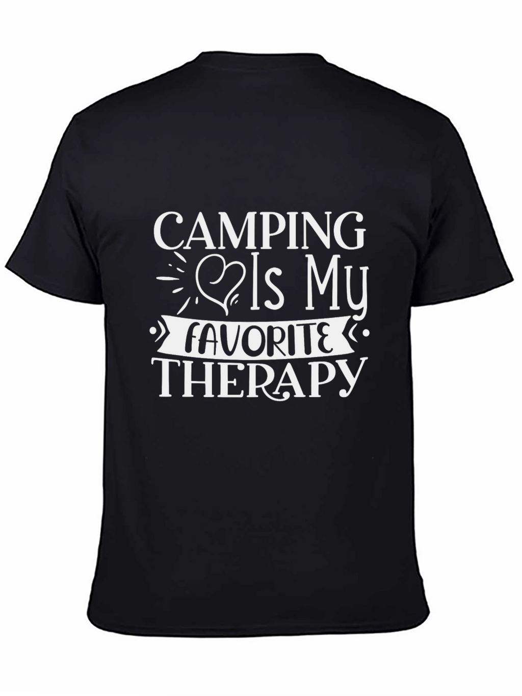 Camping Is My Favorite Therapy T-Shirt