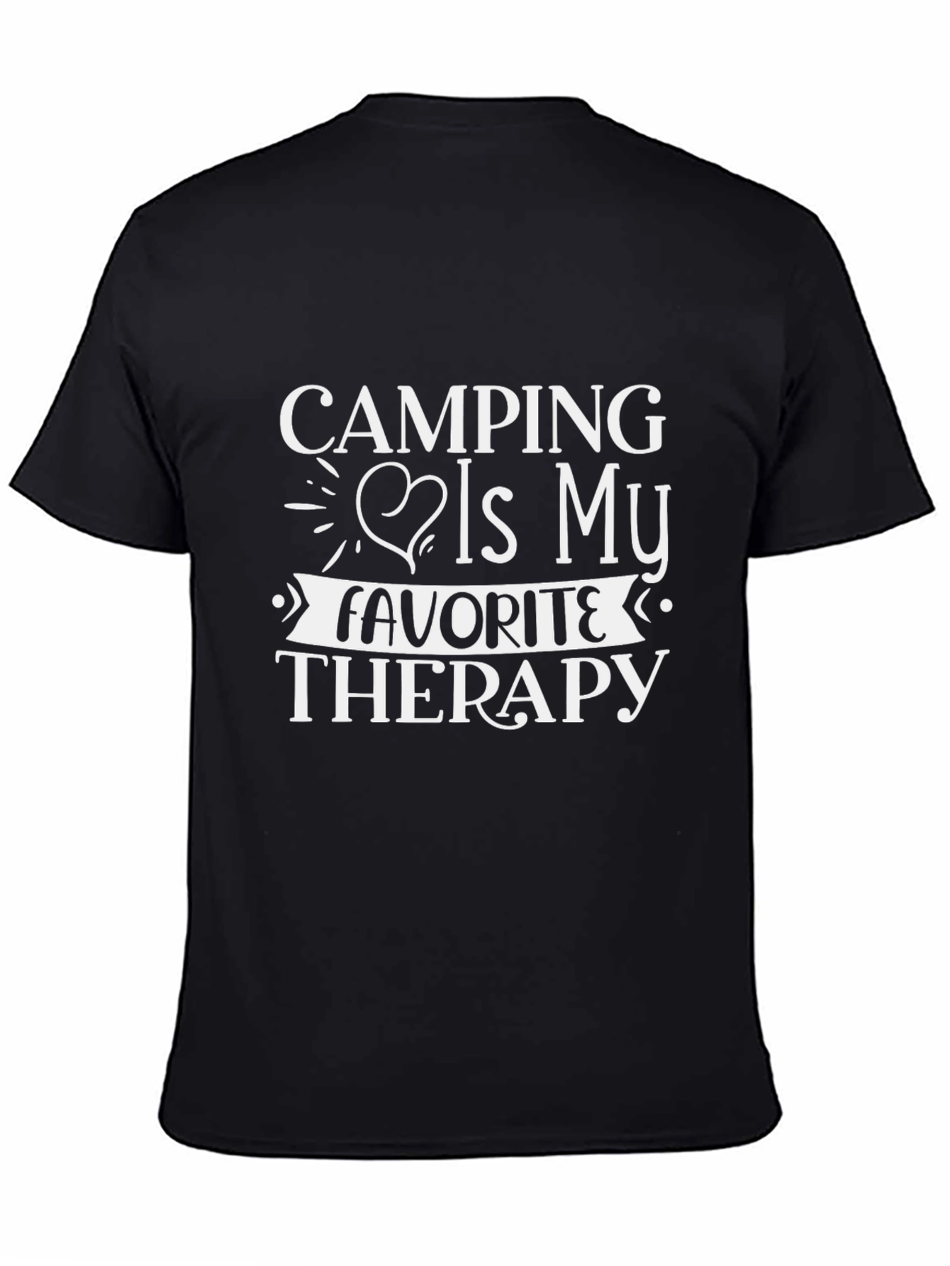 Camping Is My Favorite Therapy T-Shirt