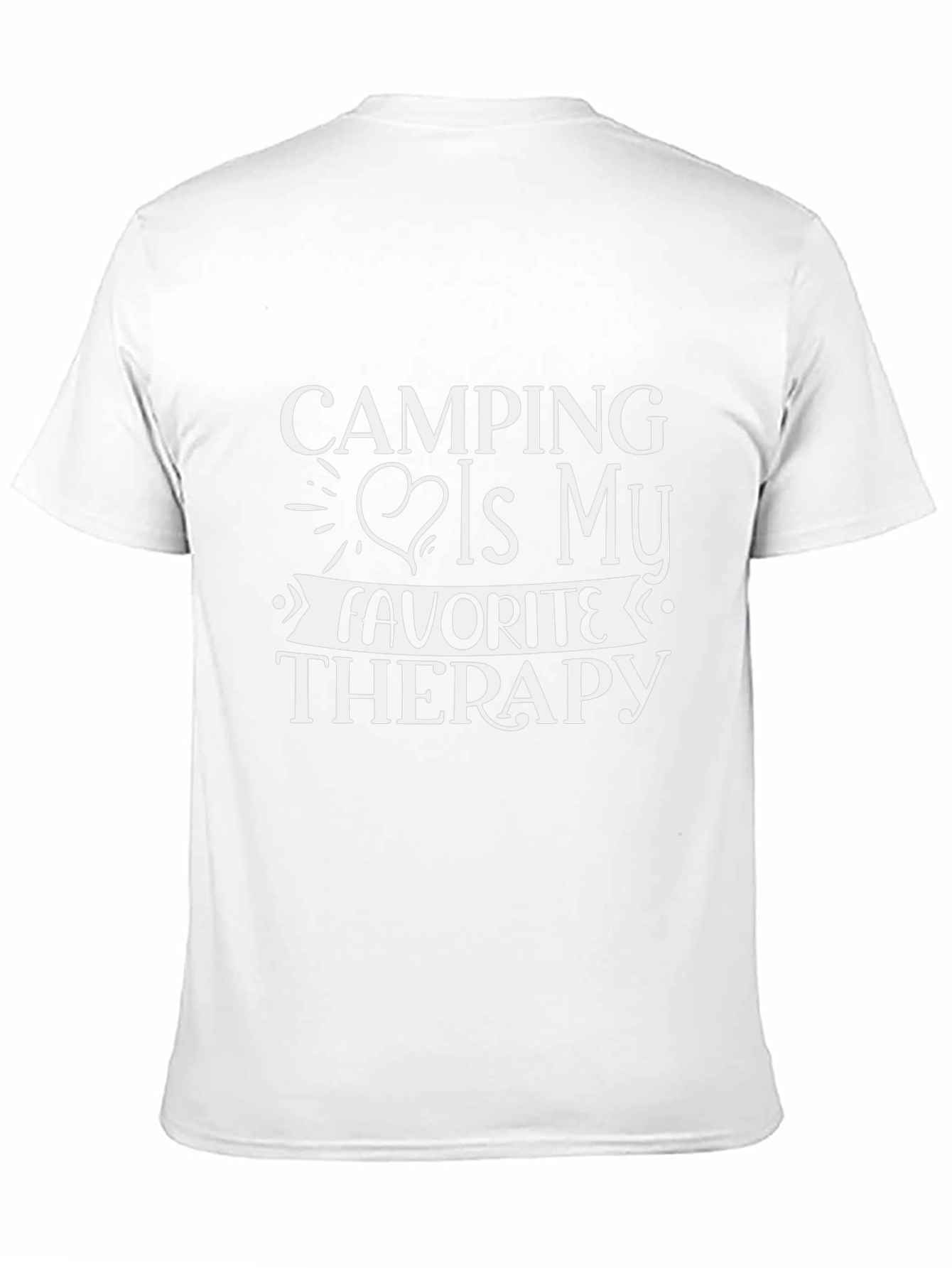 Camping Is My Favorite Therapy T-Shirt