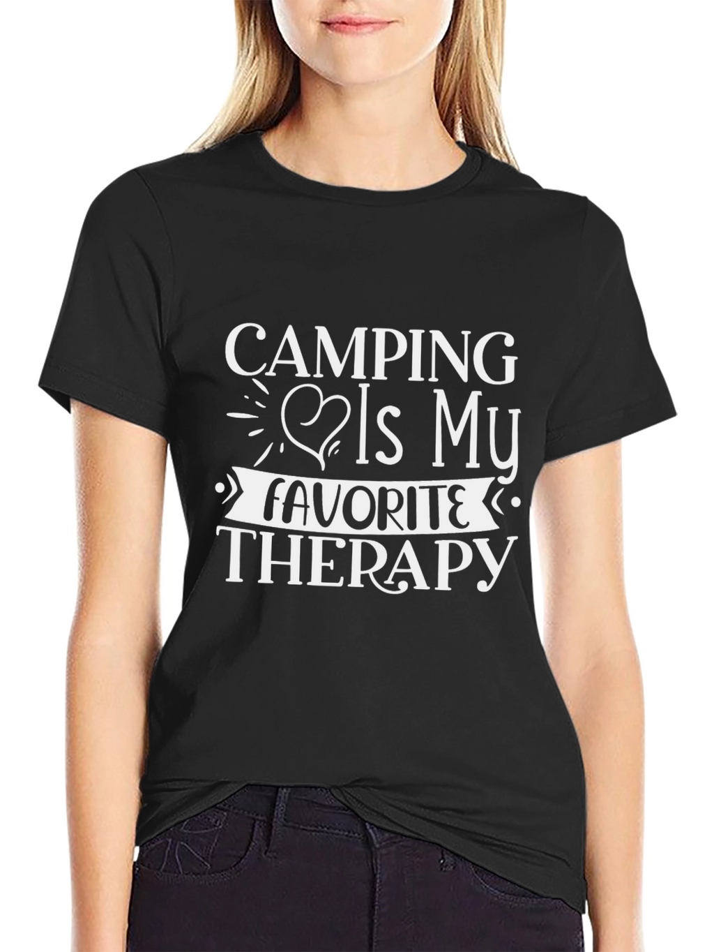 Camping Is My Favorite Therapy T-Shirt