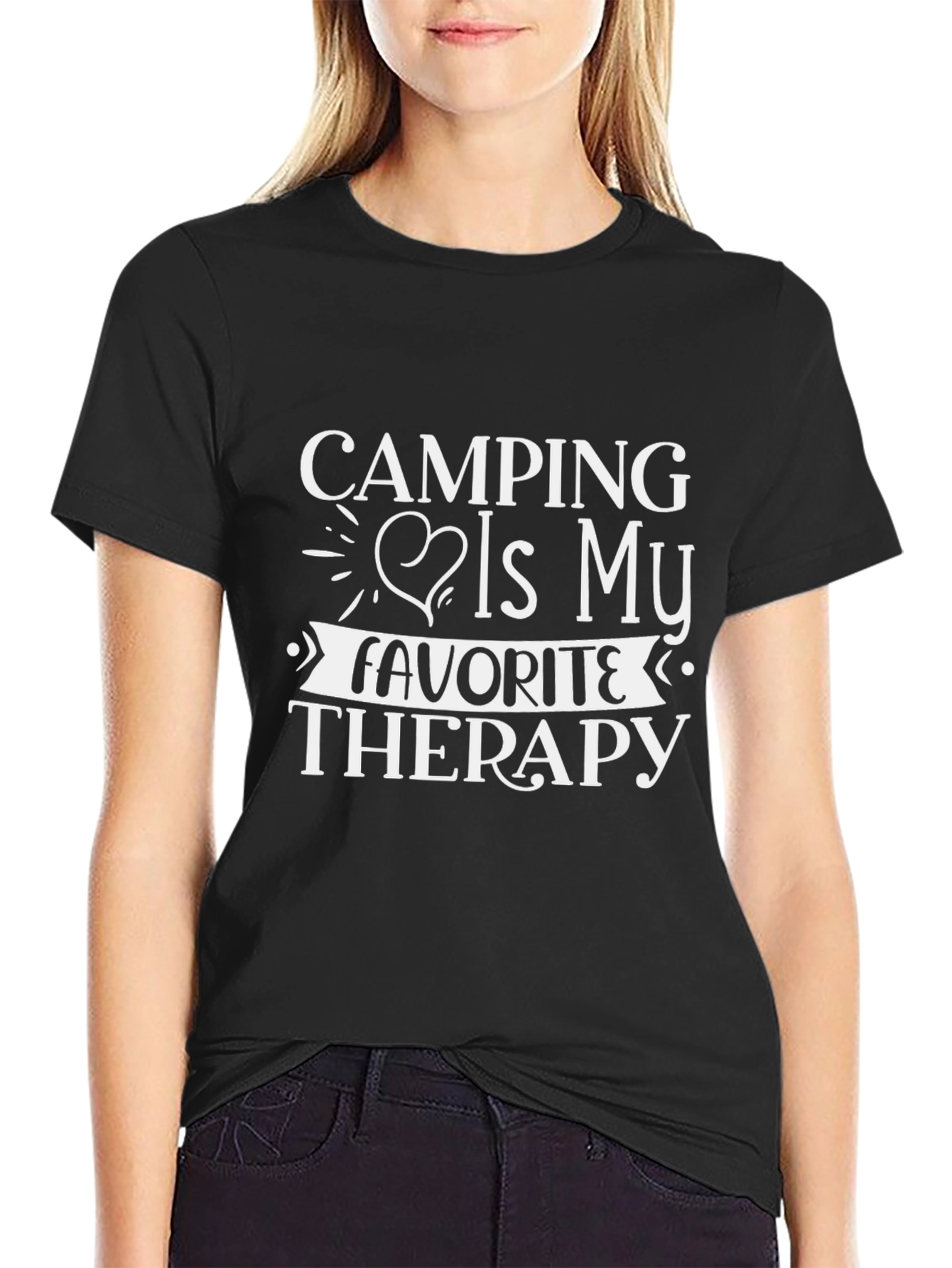 Camping Is My Favorite Therapy T-Shirt