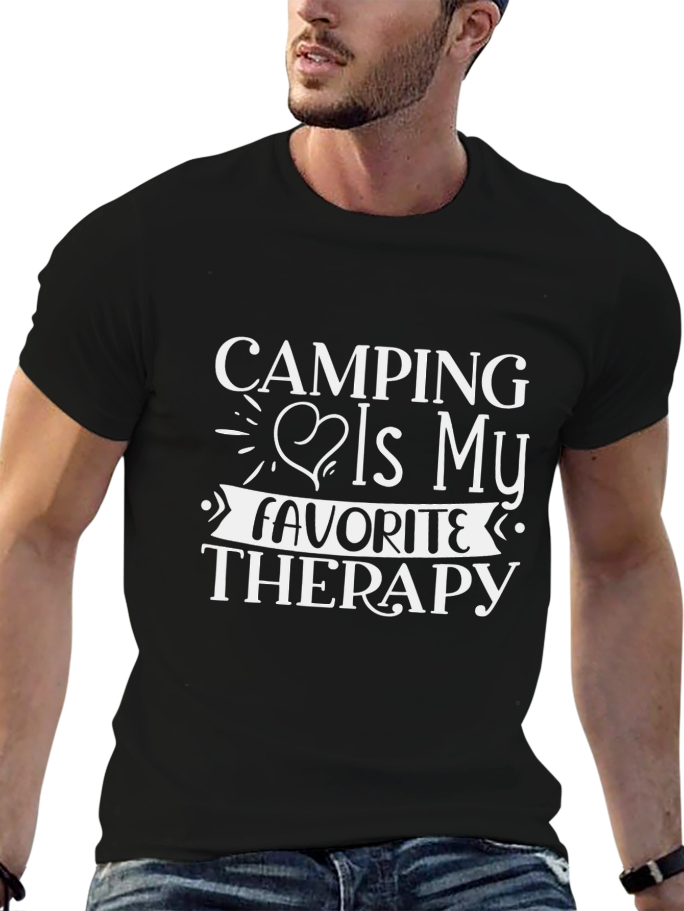Camping Is My Favorite Therapy T-Shirt