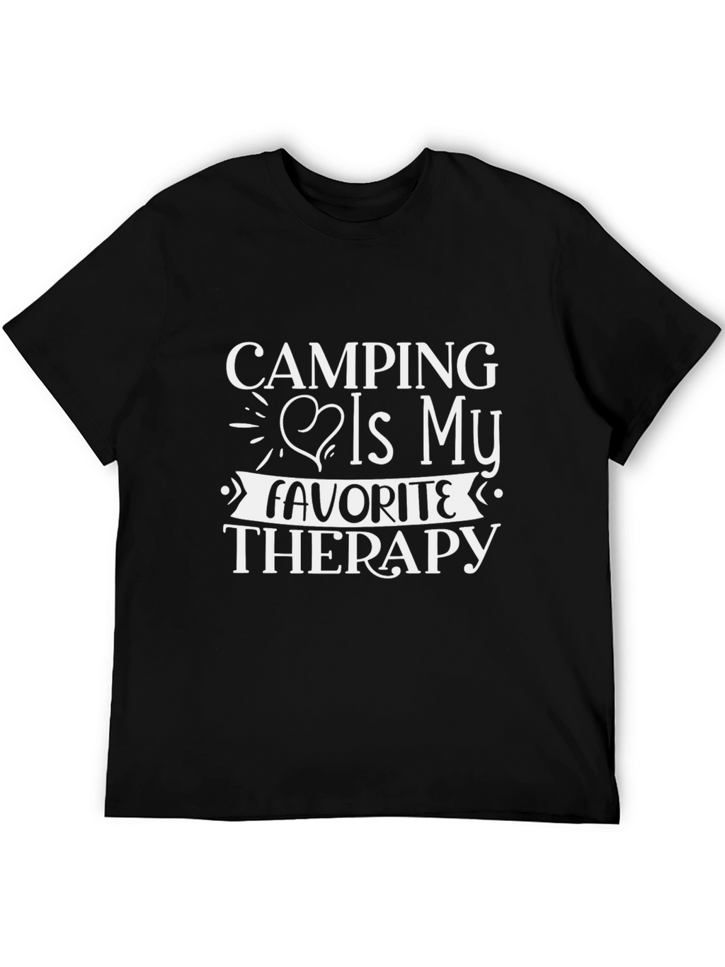 Camping Is My Favorite Therapy T-Shirt