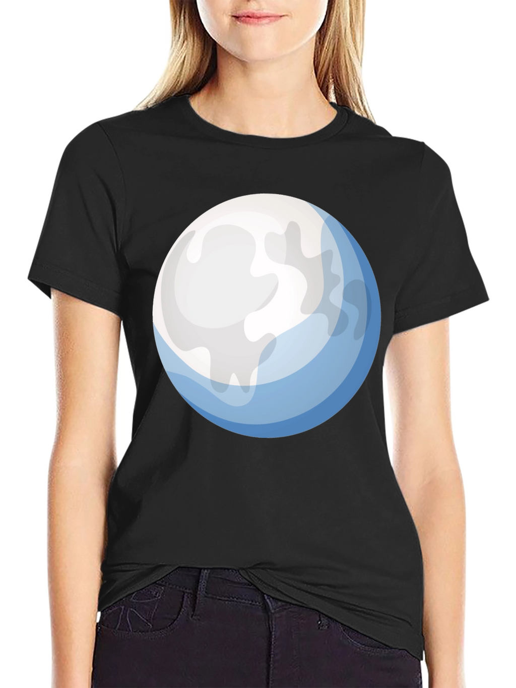 Full Moon Graphic T-Shirt - Soft Cotton Tee