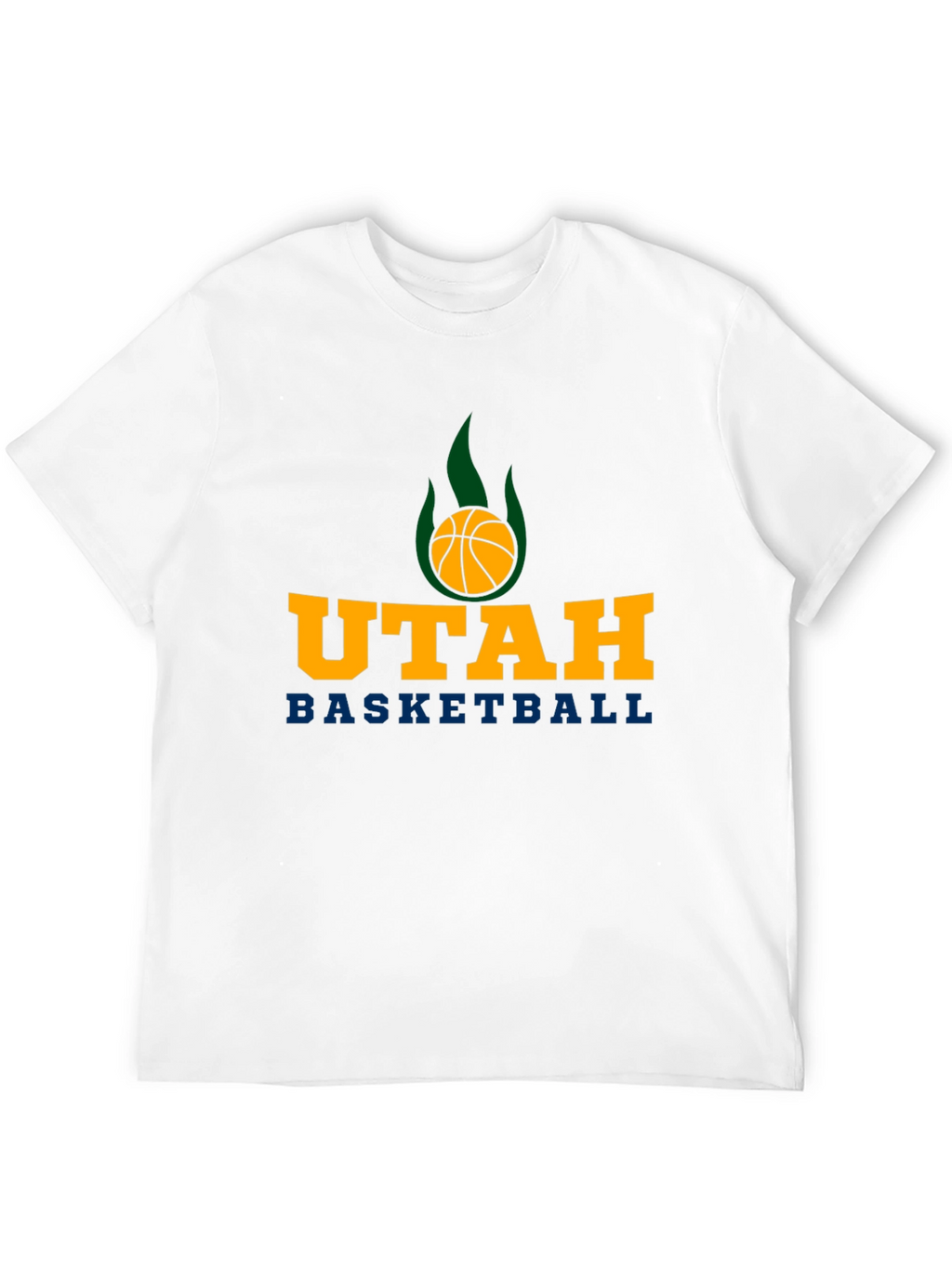 Utah Basketball Black T-Shirt