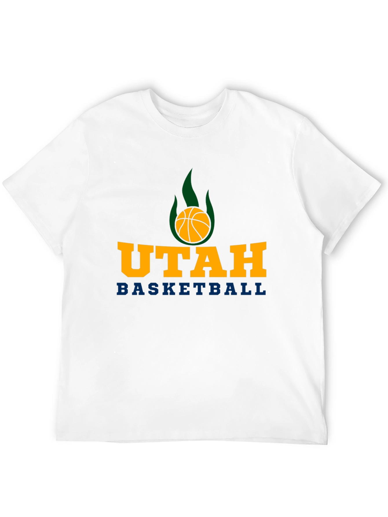 Utah Basketball Black T-Shirt