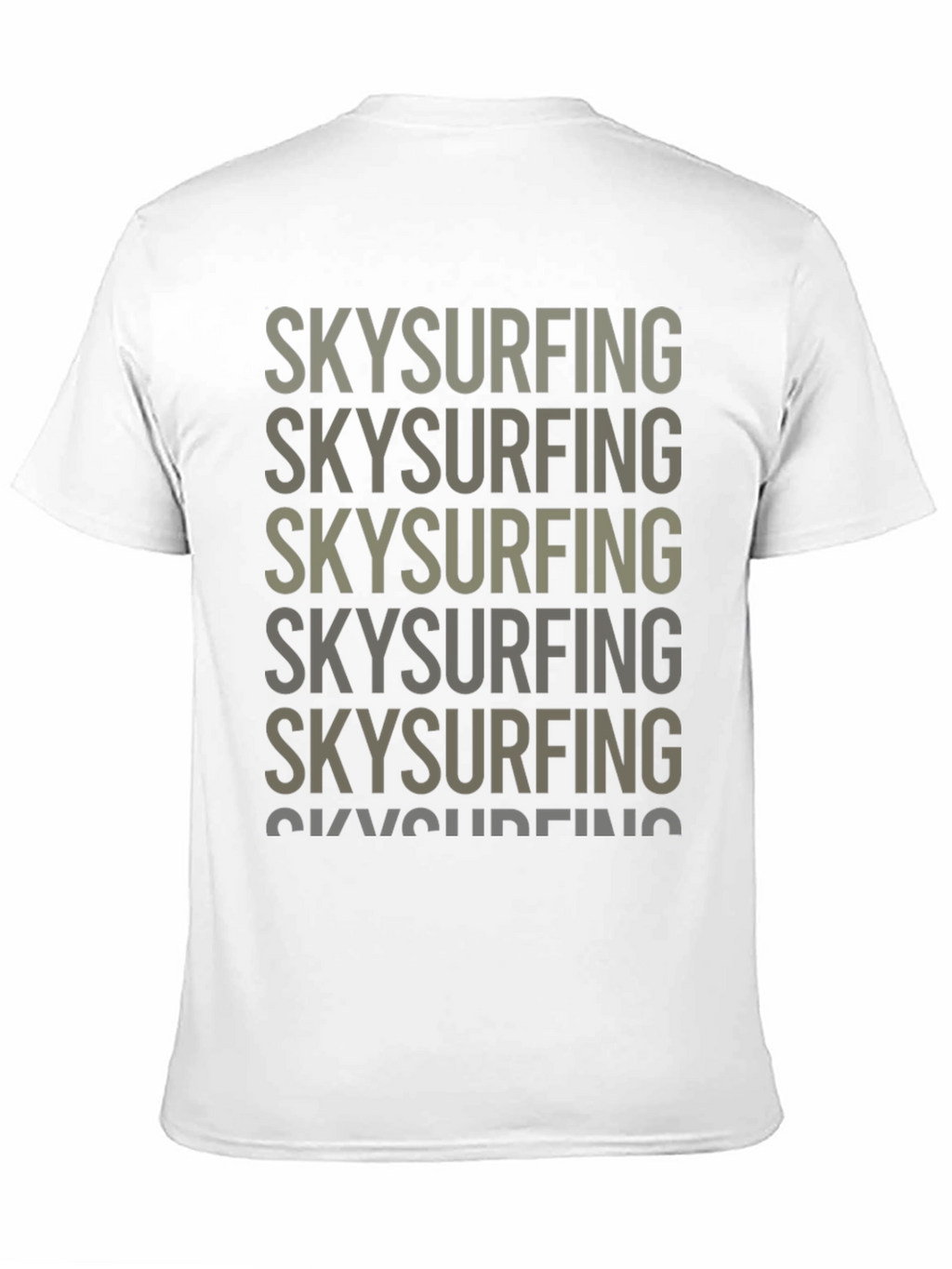 Skysurfing Graphic Tee - Black Cotton T-Shirt