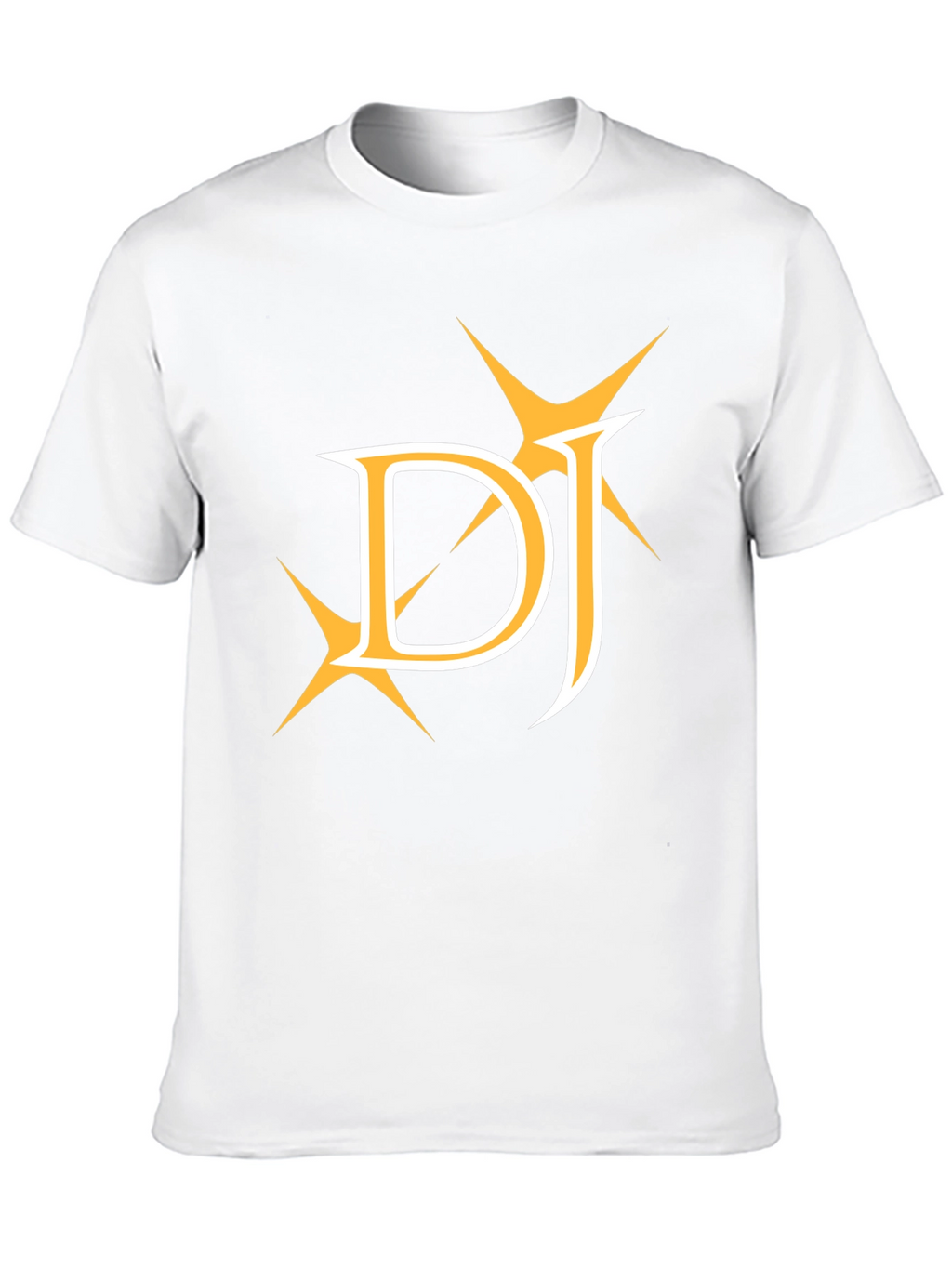 DJ Golden Graphic Tee - Stylish Black Cotton T-Shirt