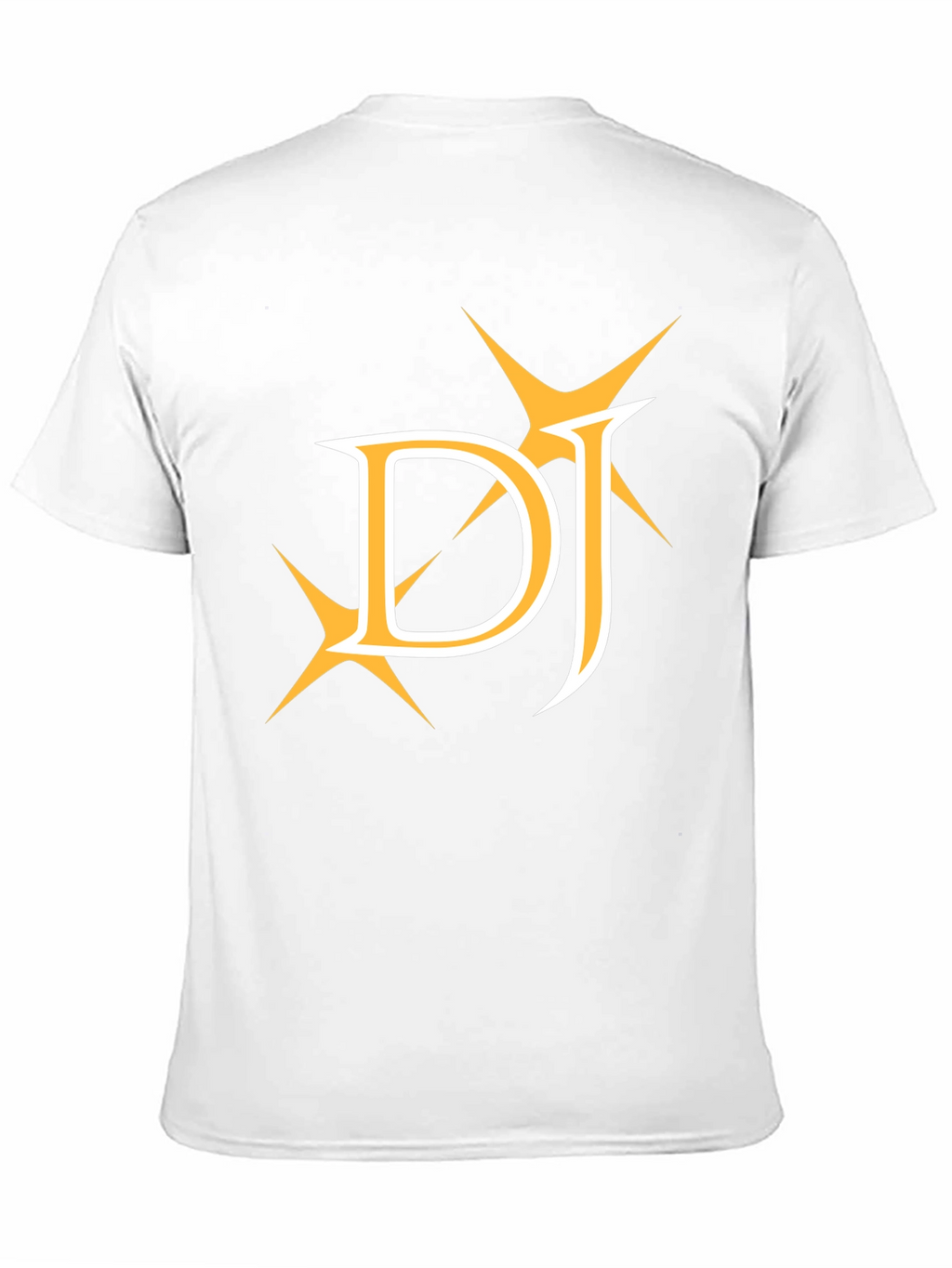 DJ Golden Graphic Tee - Stylish Black Cotton T-Shirt