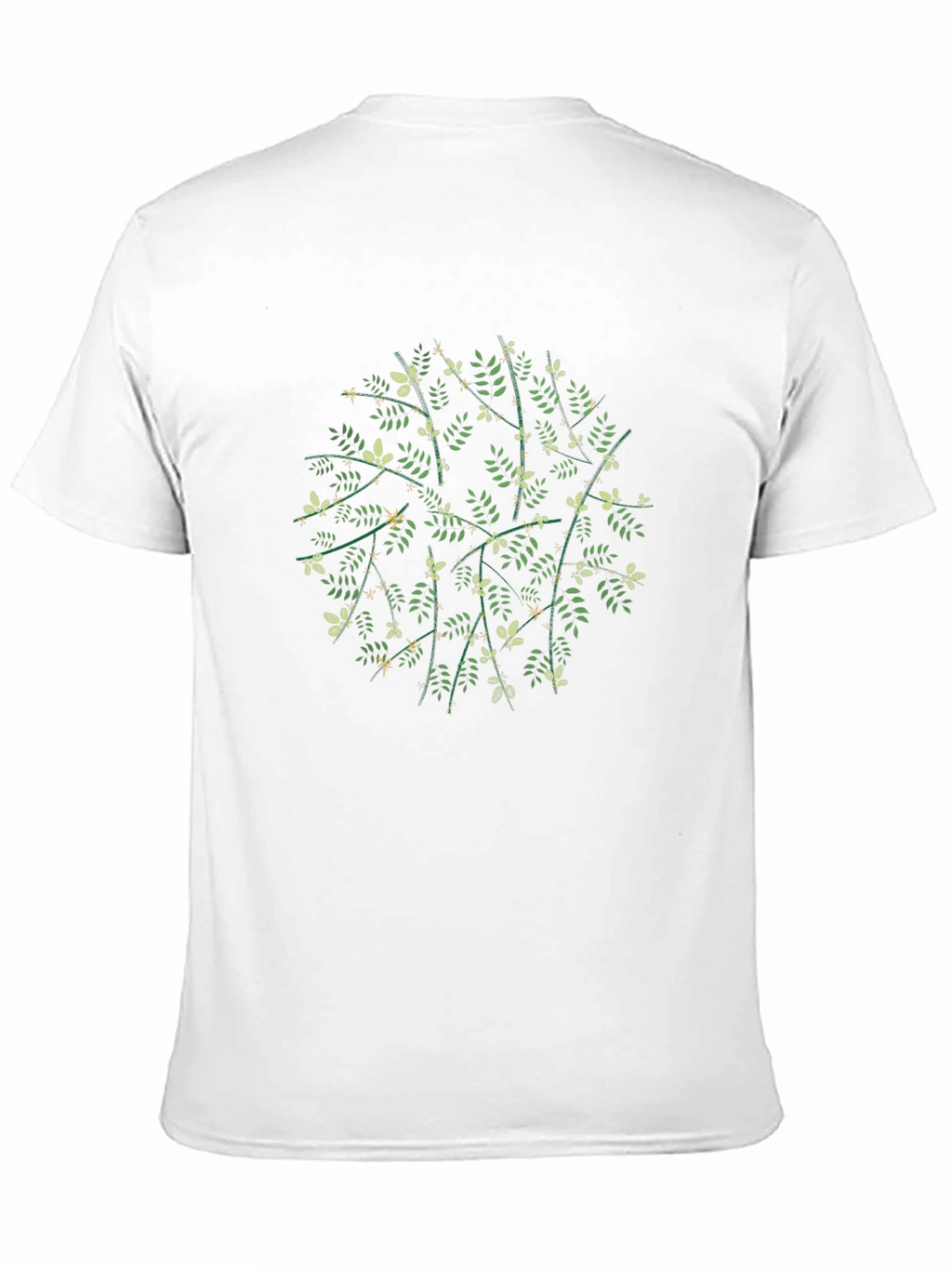 Nature Mandala Black T-Shirt