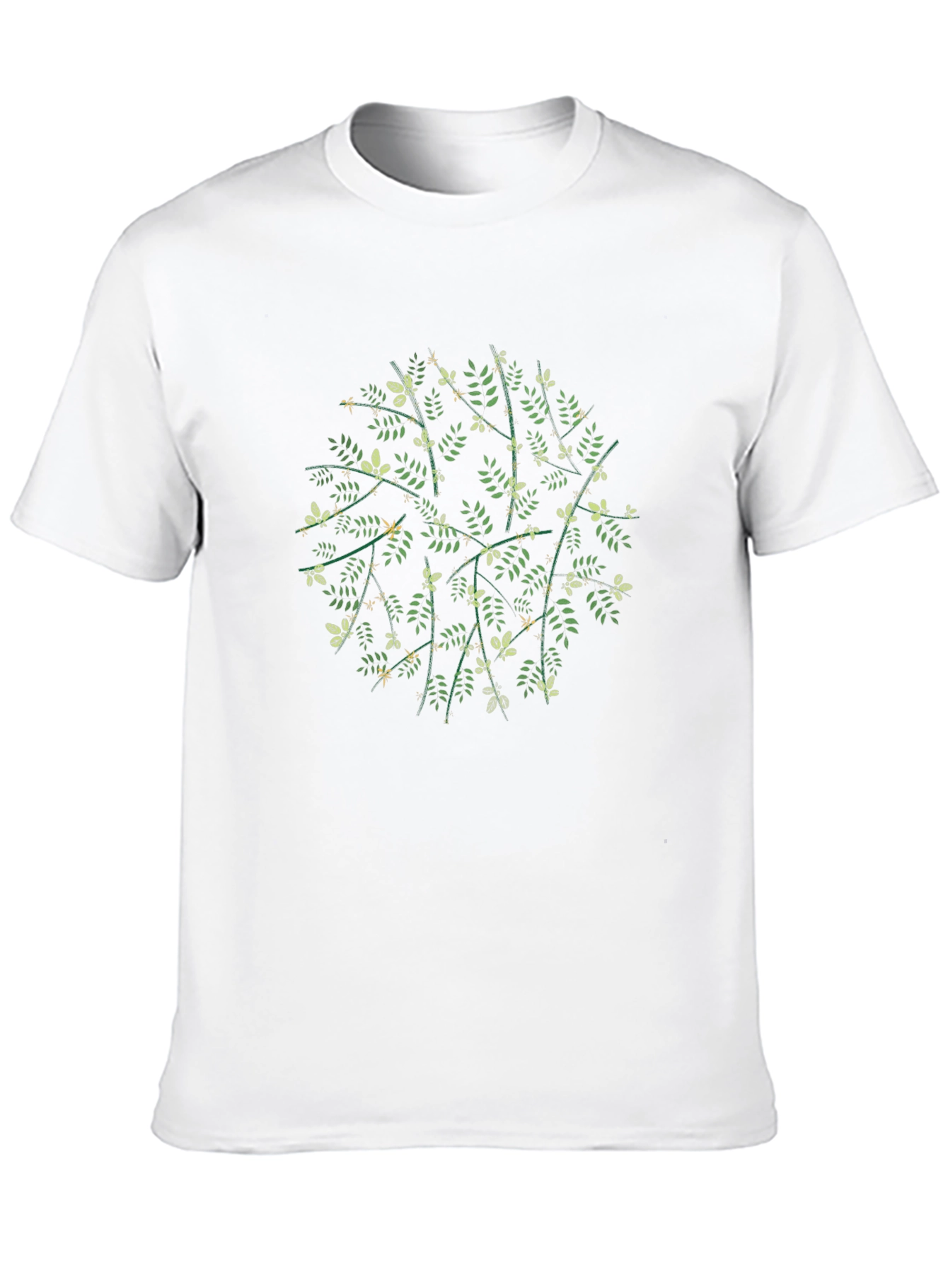 Nature Mandala Black T-Shirt