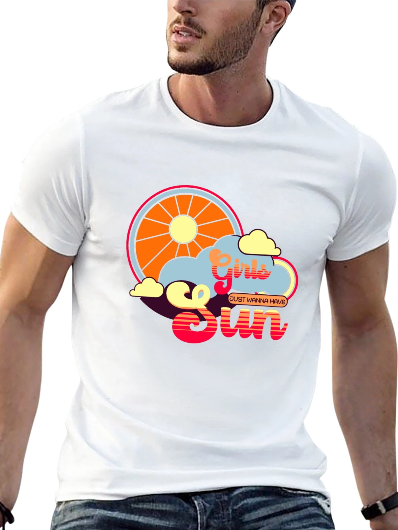 Girls Just Wanna Have Sun Graphic Tee