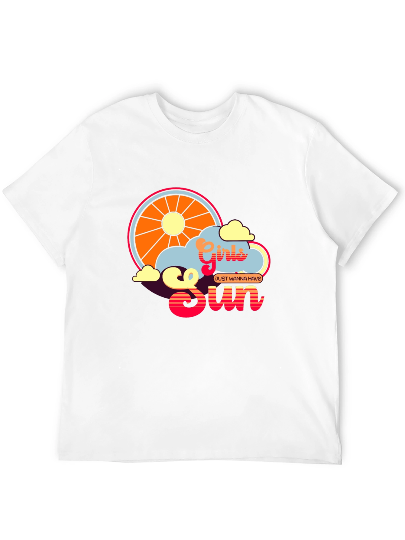 Girls Just Wanna Have Sun Graphic Tee