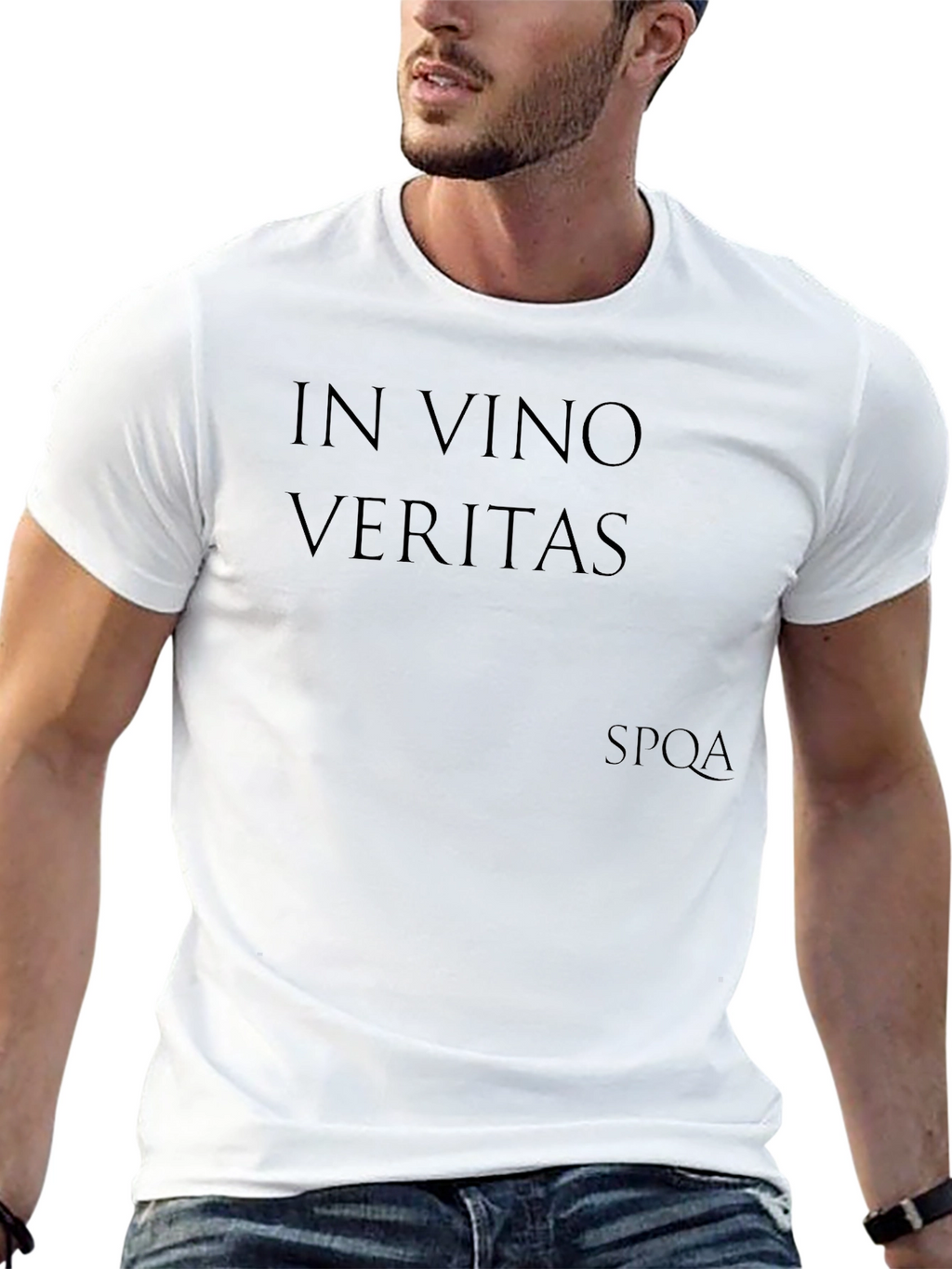In Vino Veritas Black T-Shirt