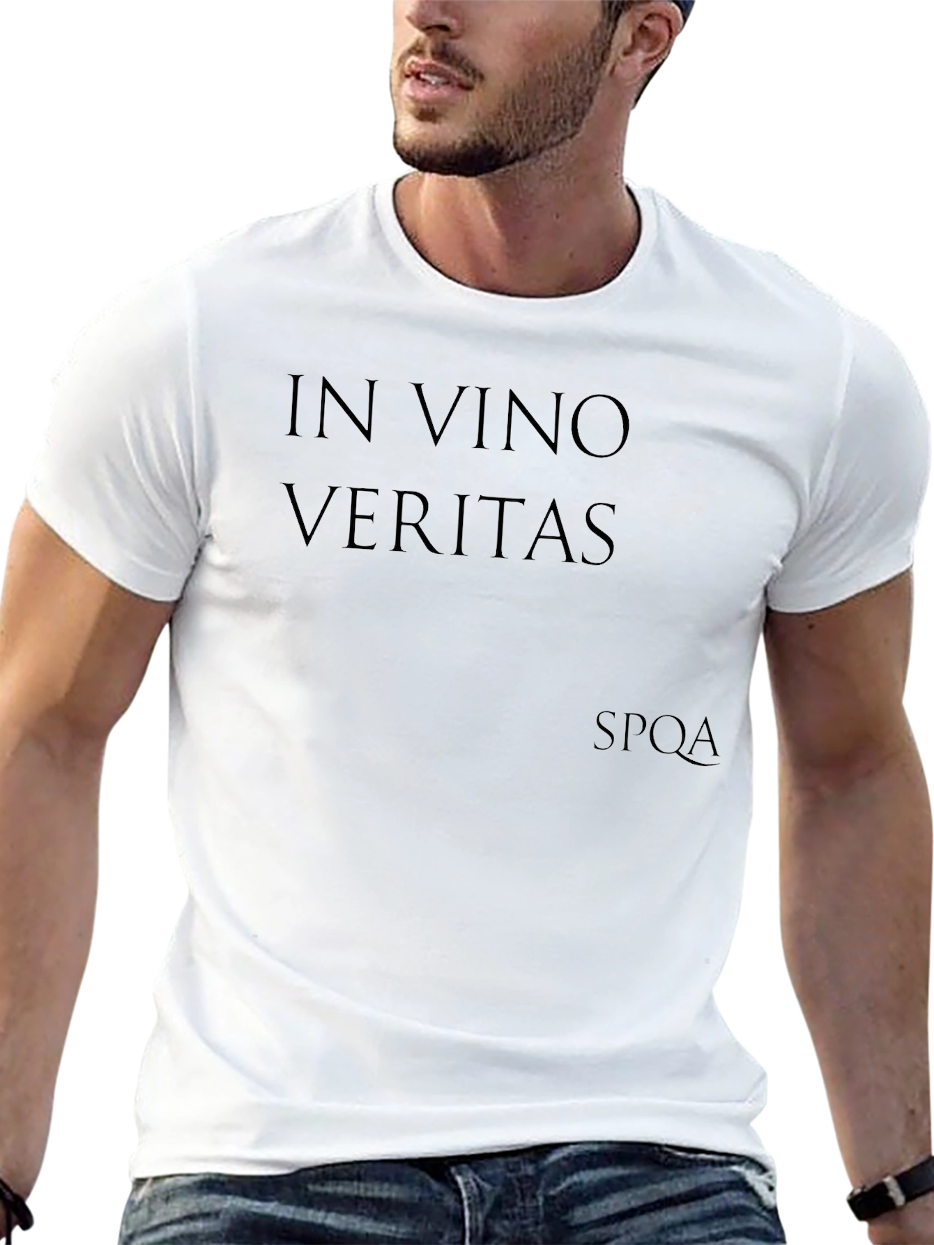 In Vino Veritas Black T-Shirt