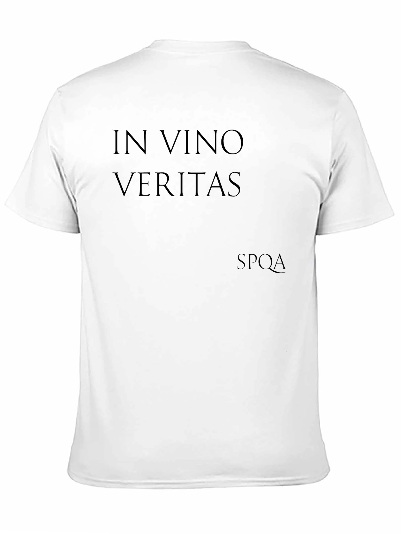 In Vino Veritas Black T-Shirt
