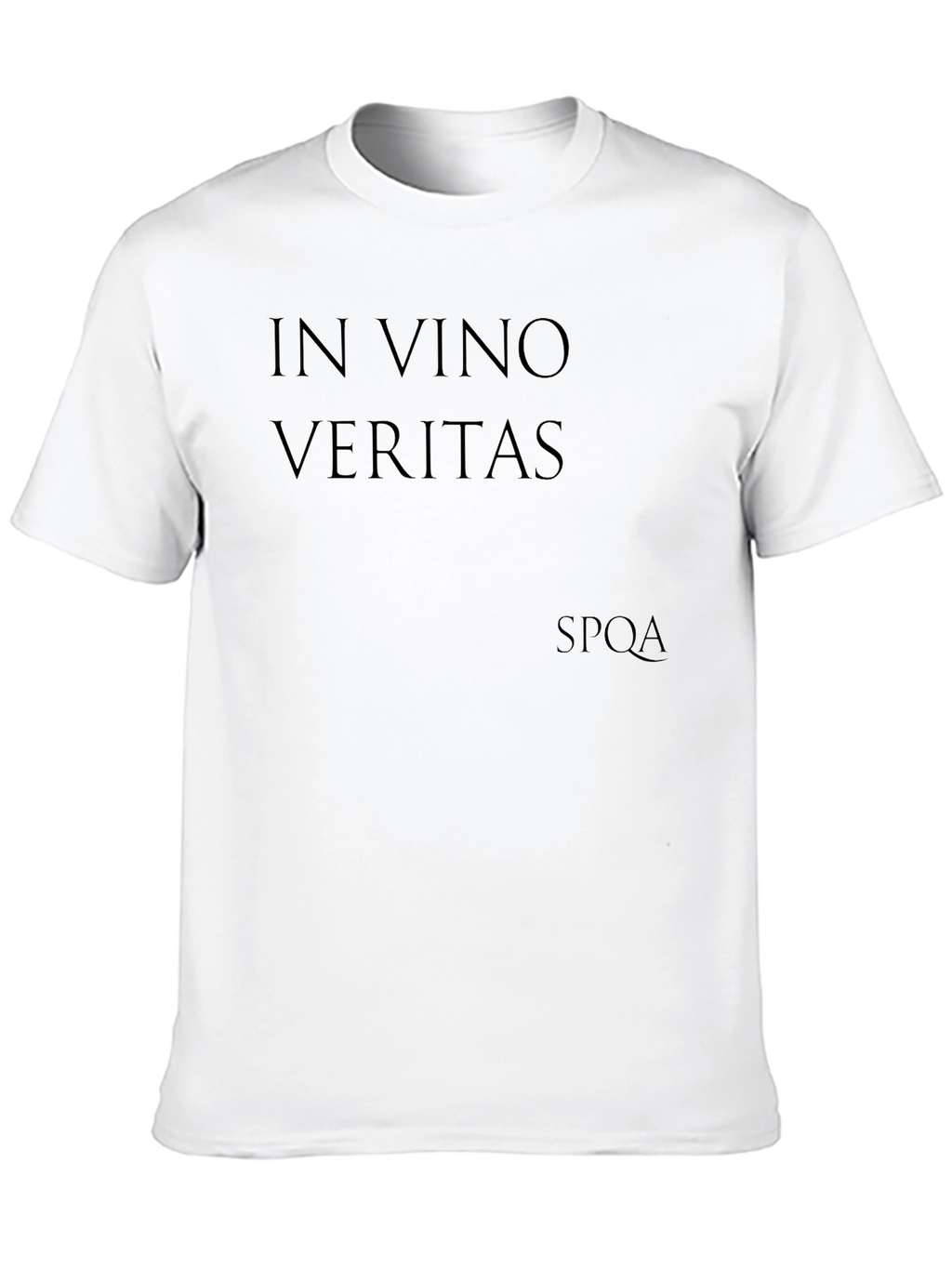 In Vino Veritas Black T-Shirt