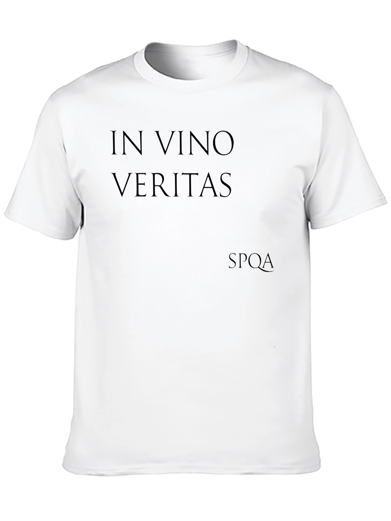 In Vino Veritas Black T-Shirt
