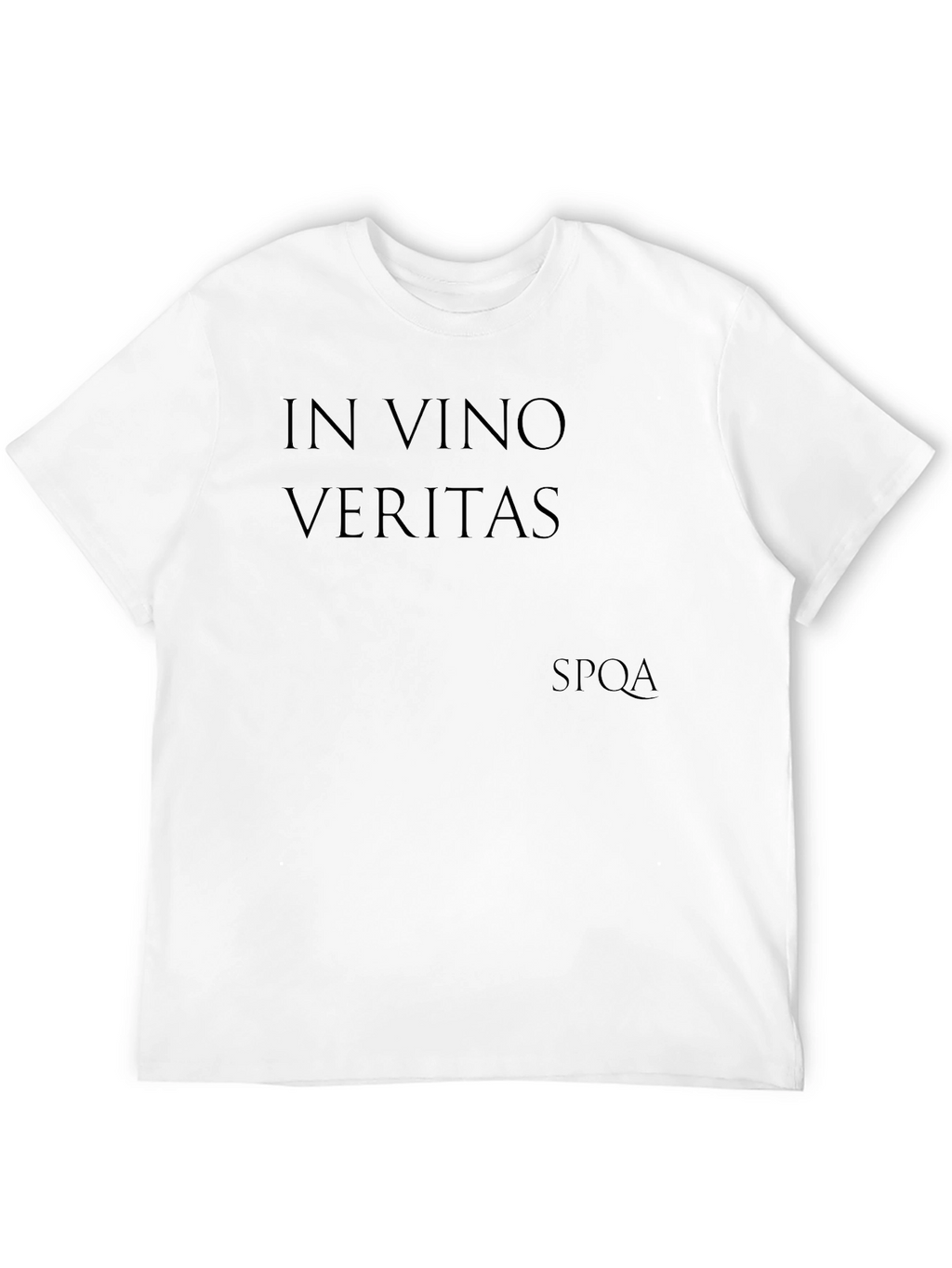 In Vino Veritas Black T-Shirt