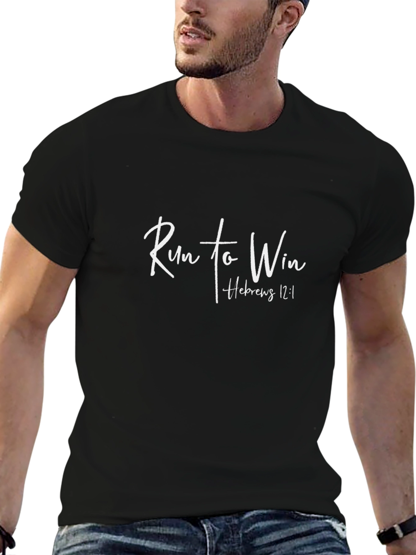 Run To Win Christian T-Shirt