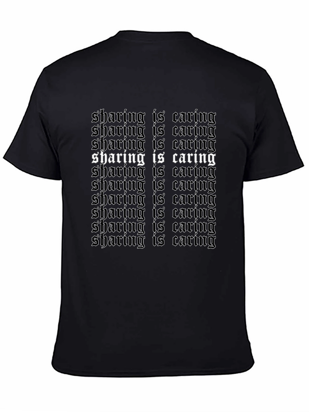 Sharing is Caring Graphic T-Shirt