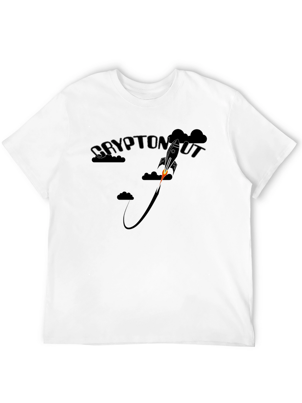 Cryptonaut Black Graphic Tee