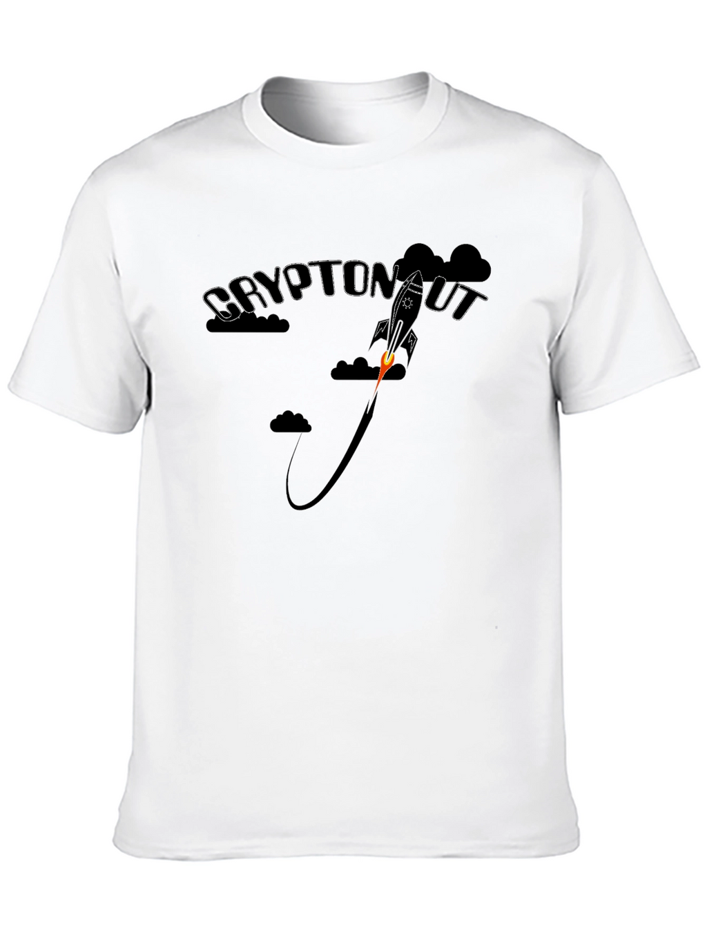 Cryptonaut Black Graphic Tee
