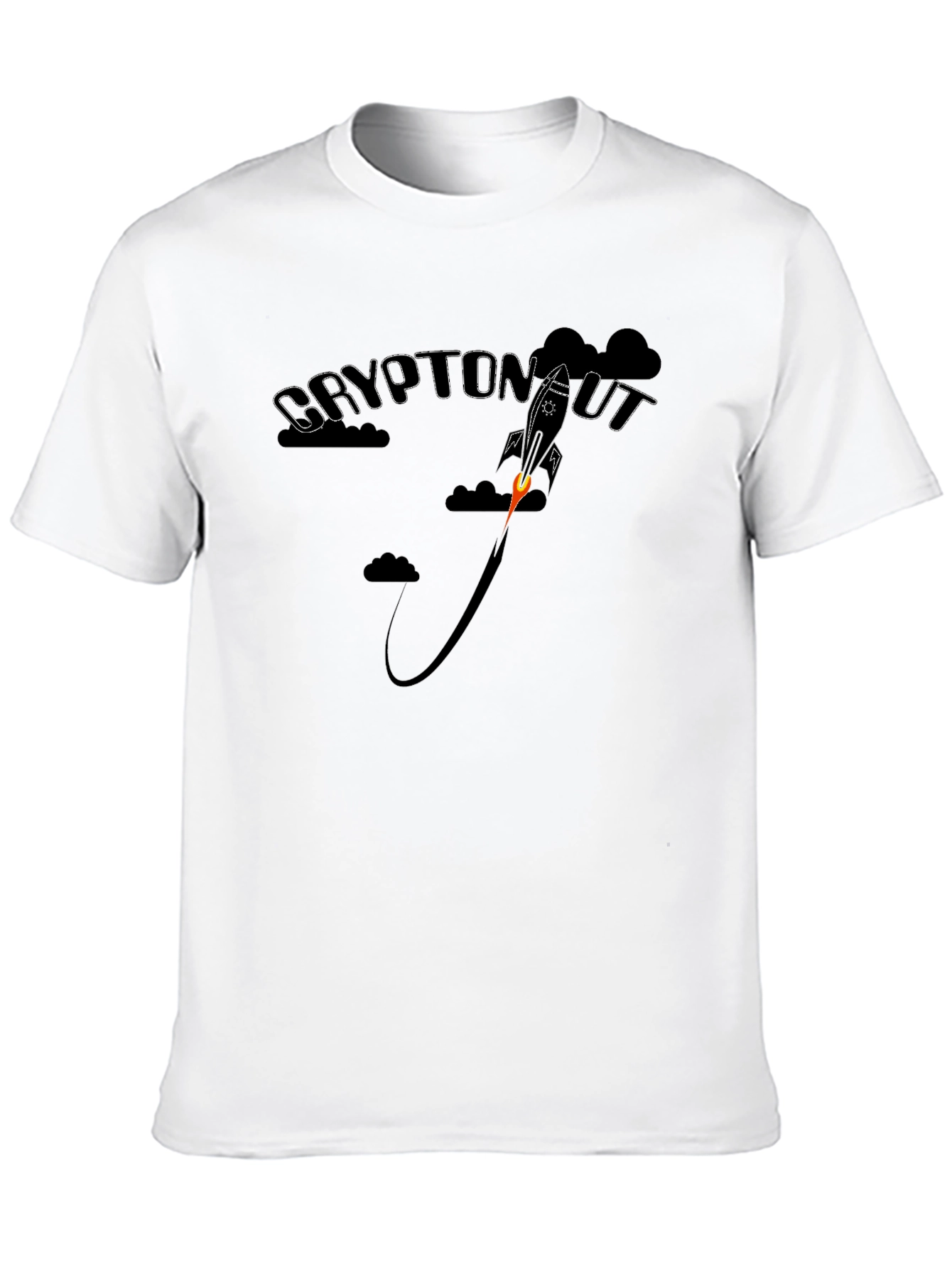 Cryptonaut Black Graphic Tee