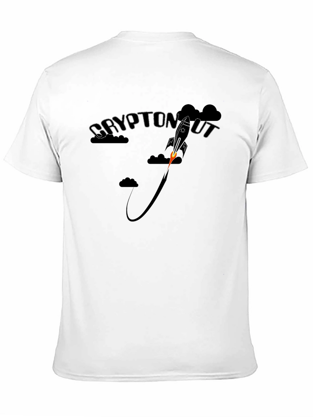 Cryptonaut Black Graphic Tee