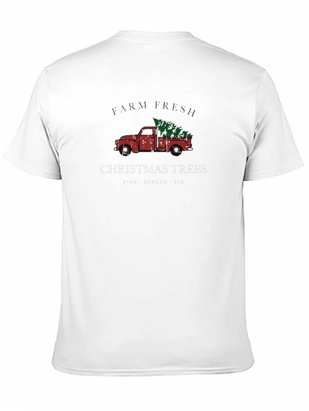 Christmas Tree Truck Graphic Tee