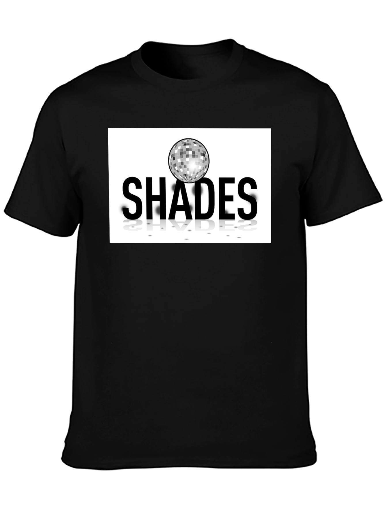 Shades Disco Ball Graphic Tee - Retro Style