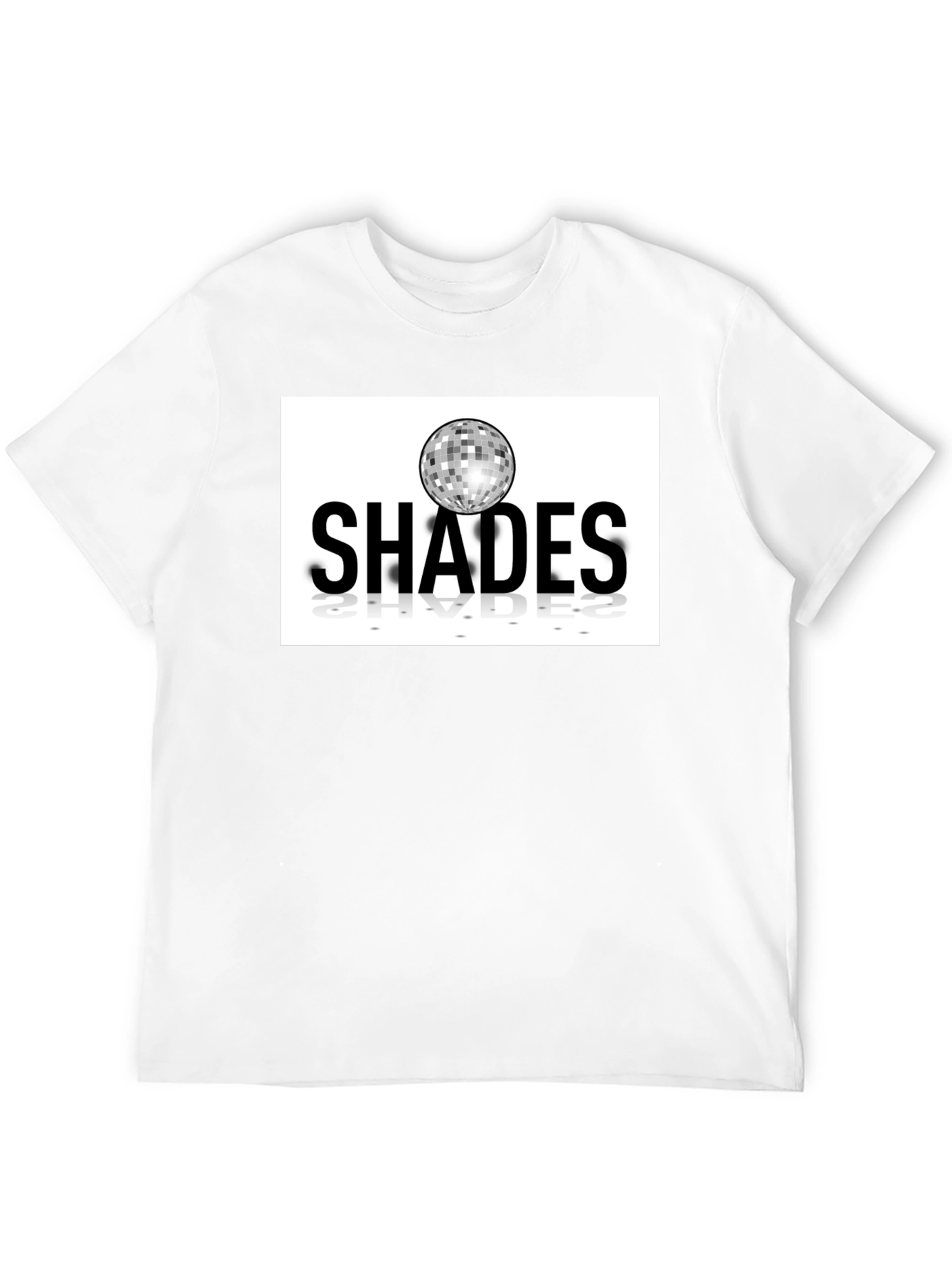 Shades Disco Ball Graphic Tee - Retro Style
