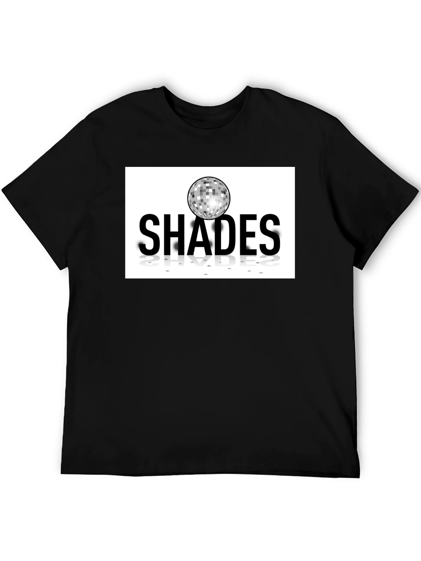 Shades Disco Ball Graphic Tee - Retro Style