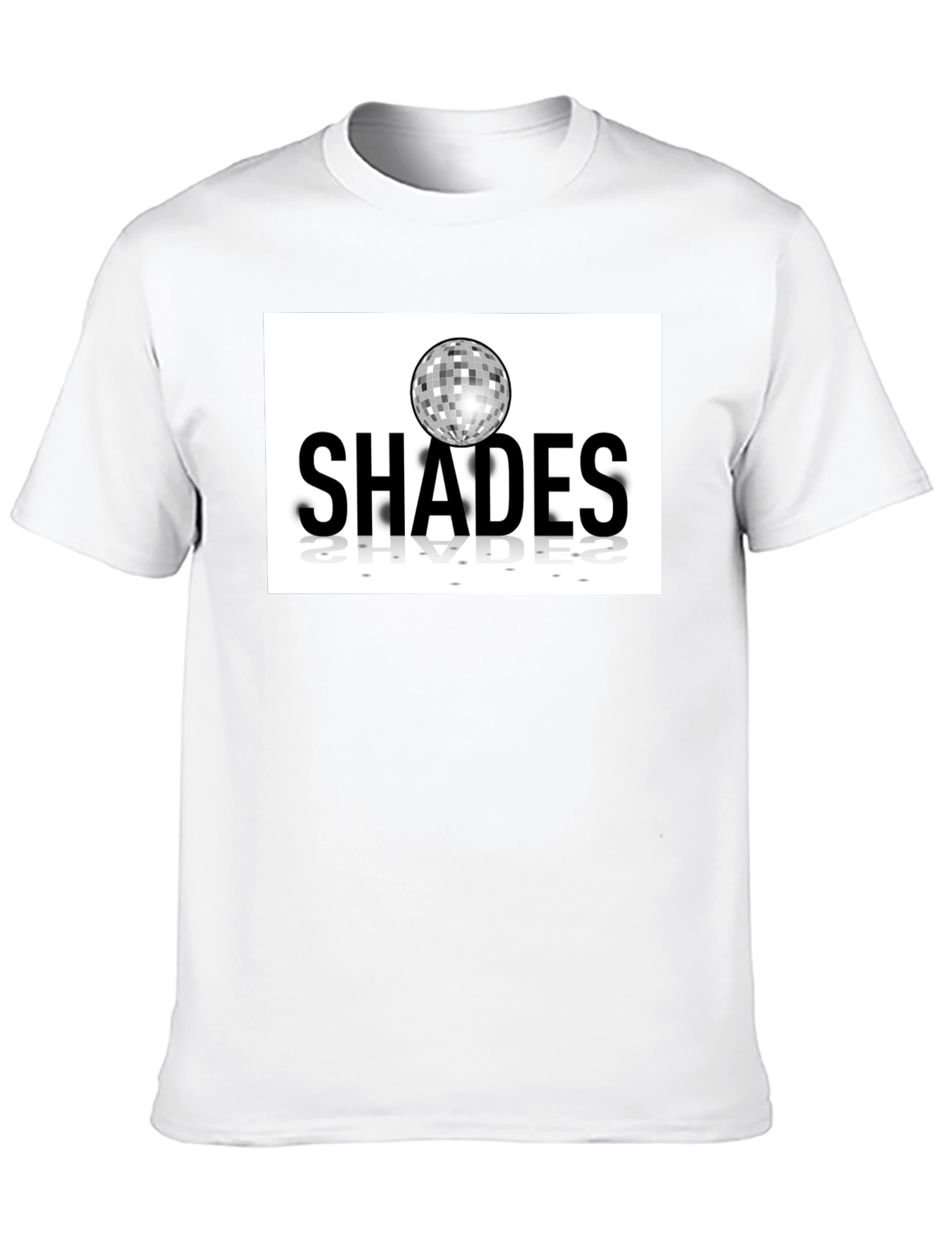 Shades Disco Ball Graphic Tee - Retro Style