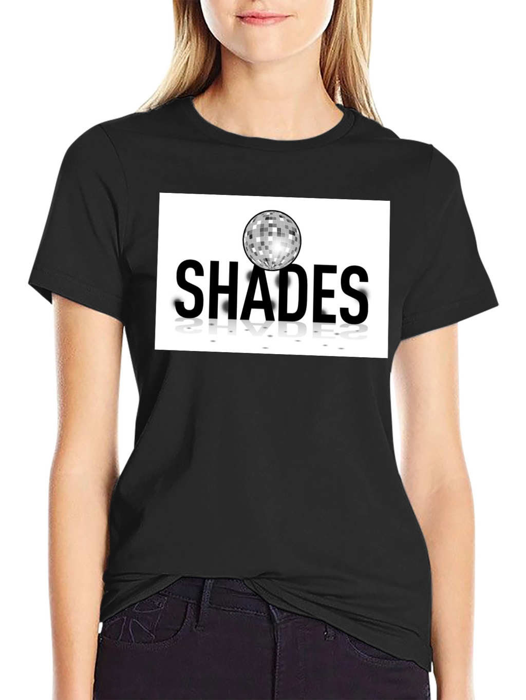 Shades Disco Ball Graphic Tee - Retro Style