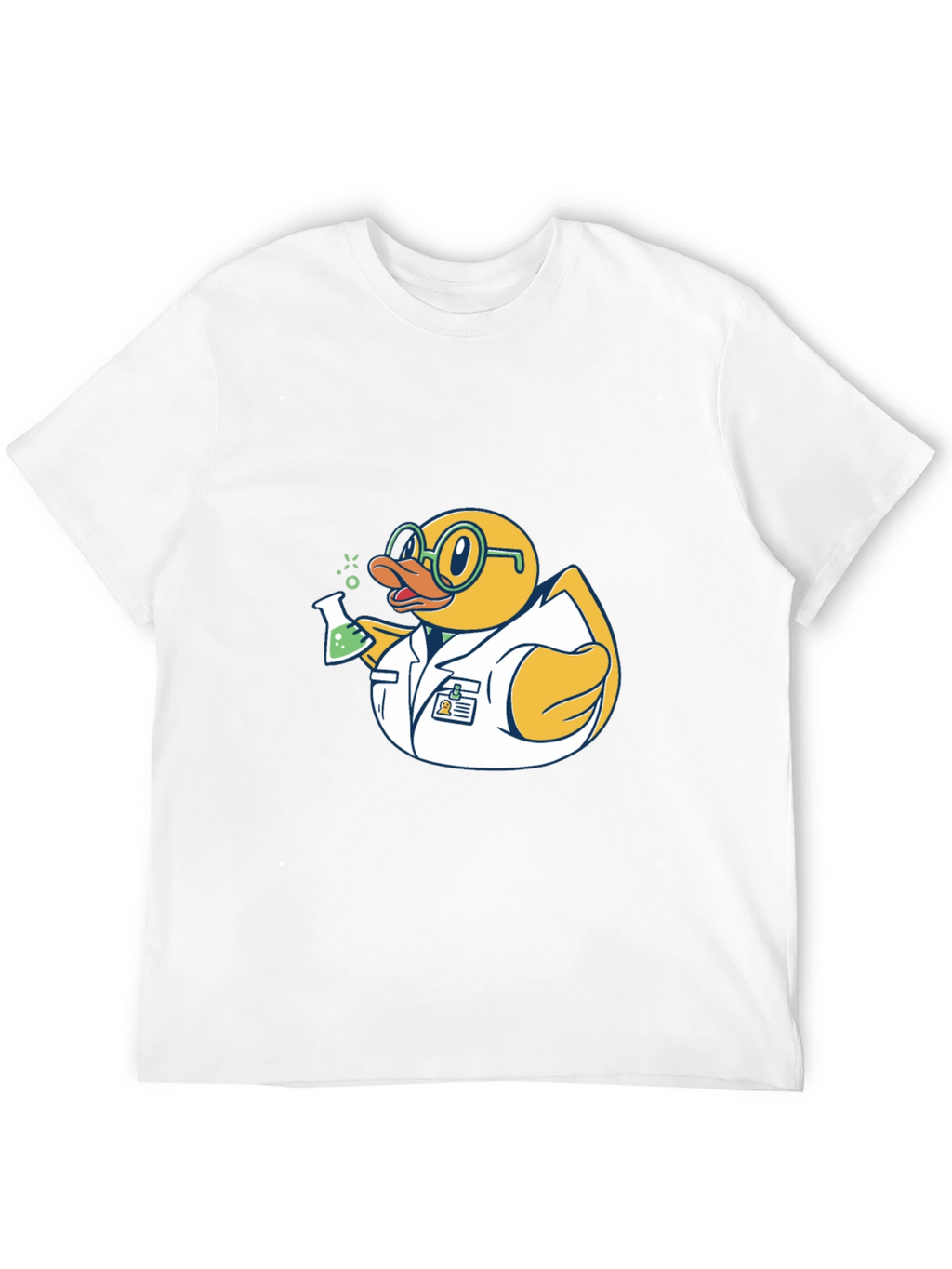 Scientist Rubber Duck T-Shirt - Black