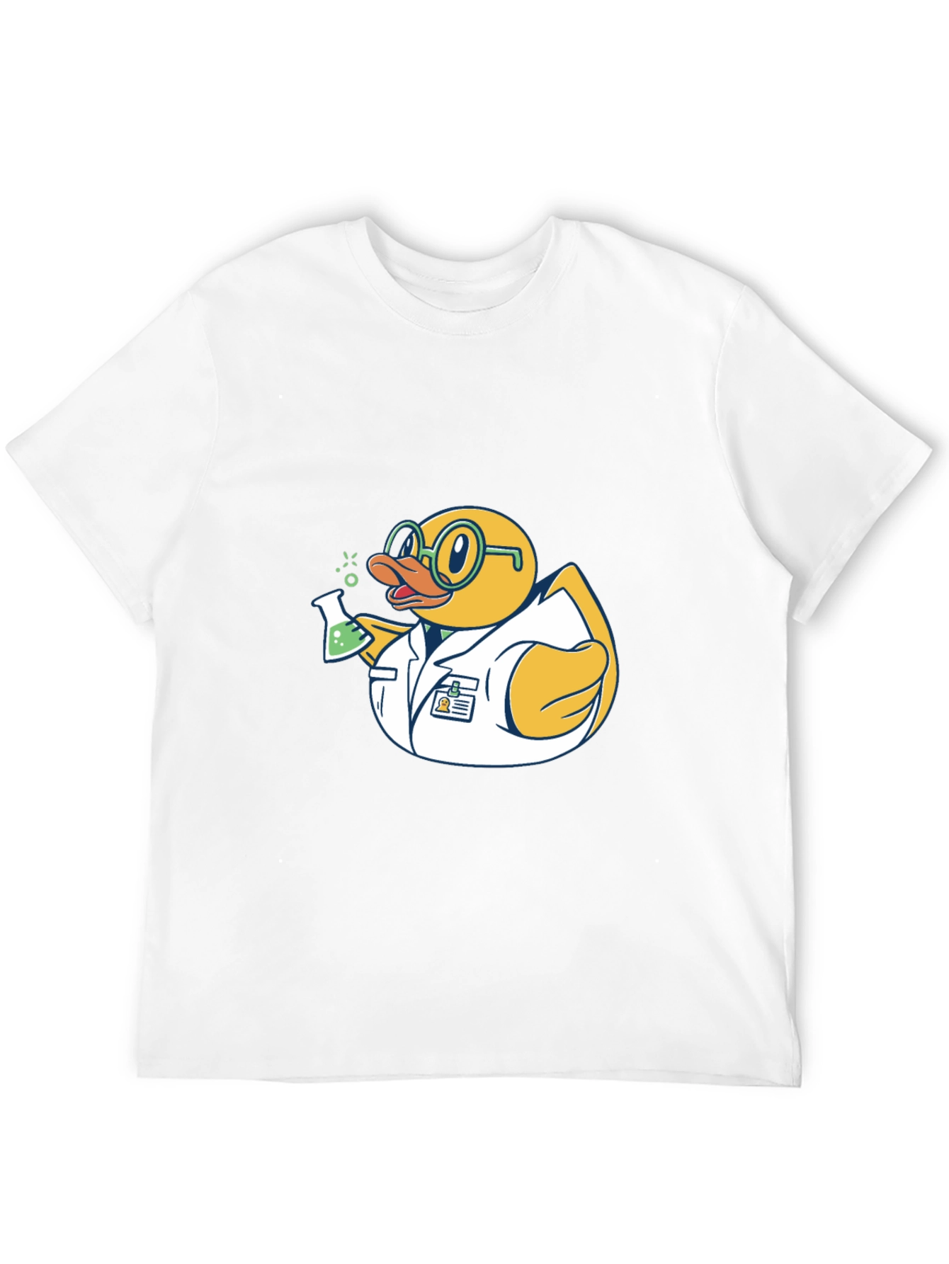Scientist Rubber Duck T-Shirt - Black