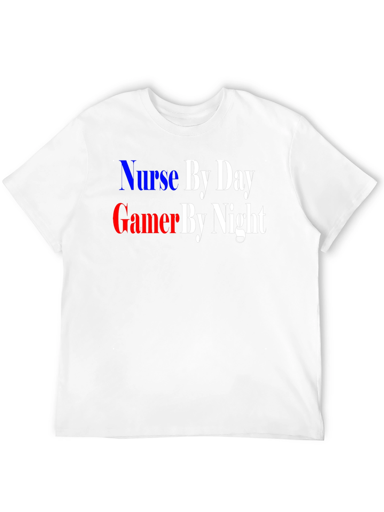 Nurse By Day Gamer By Night T-Shirt