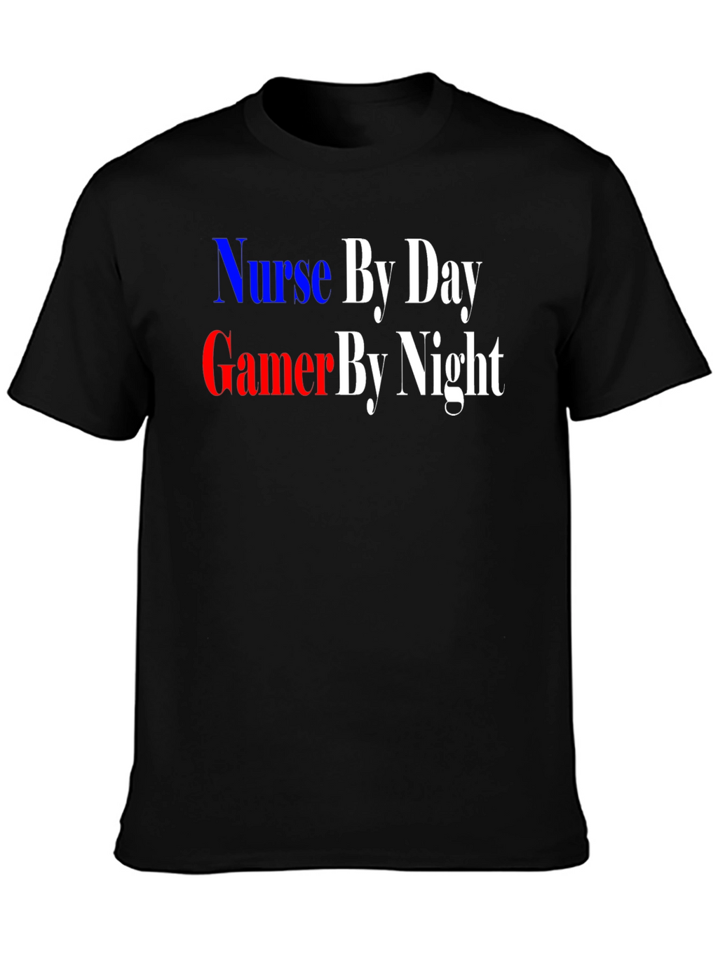 Nurse By Day Gamer By Night T-Shirt