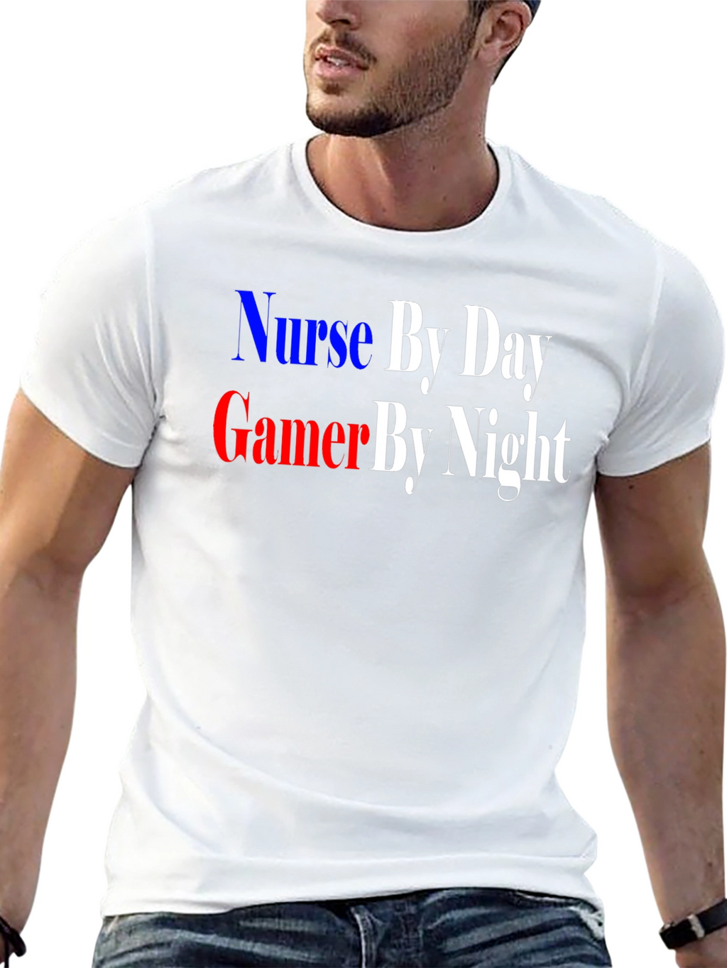 Nurse By Day Gamer By Night T-Shirt
