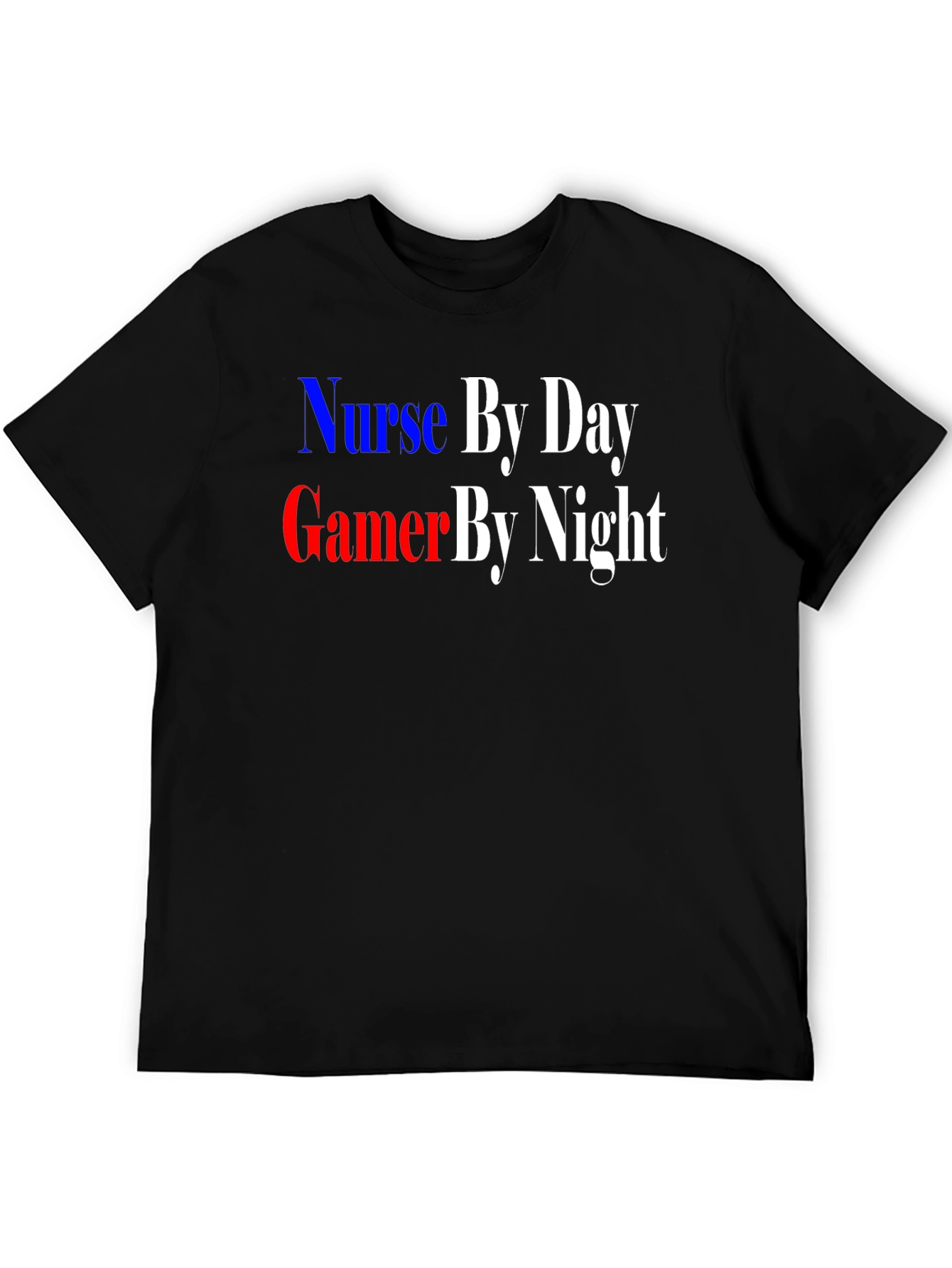 Nurse By Day Gamer By Night T-Shirt