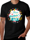 Happy Mothers Day Floral T-Shirt