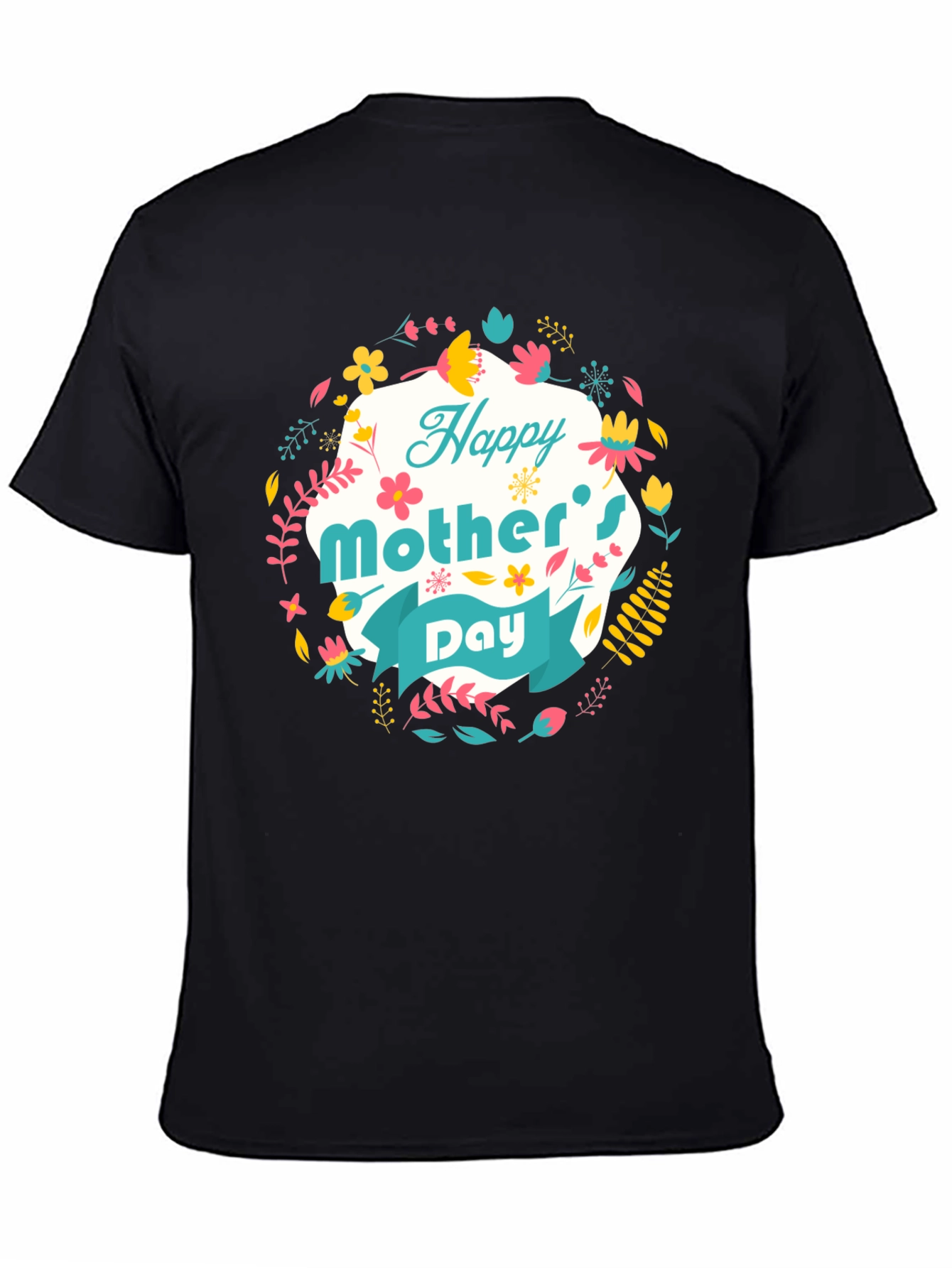 Happy Mothers Day Floral T-Shirt