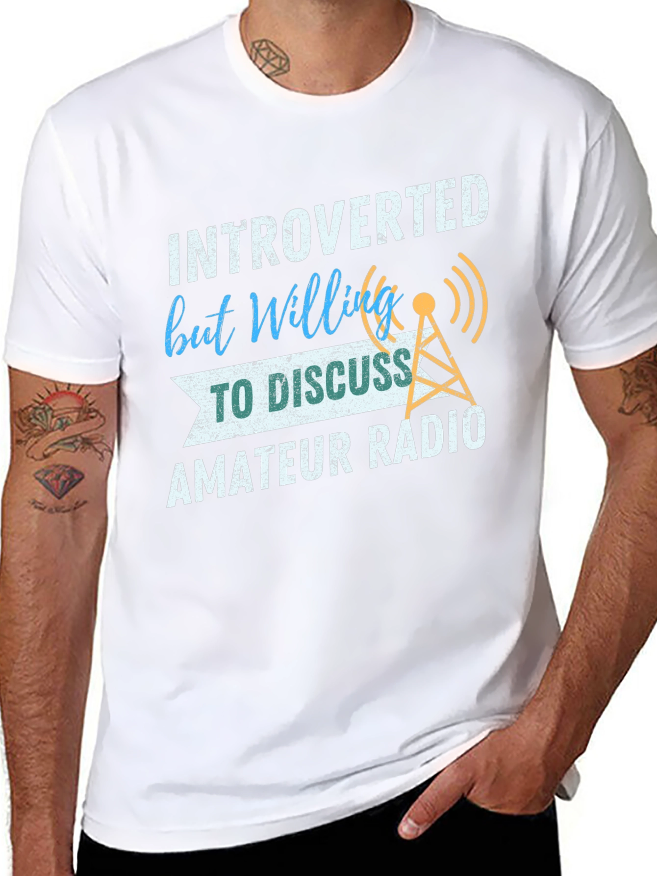Introverted Amateur Radio T-Shirt