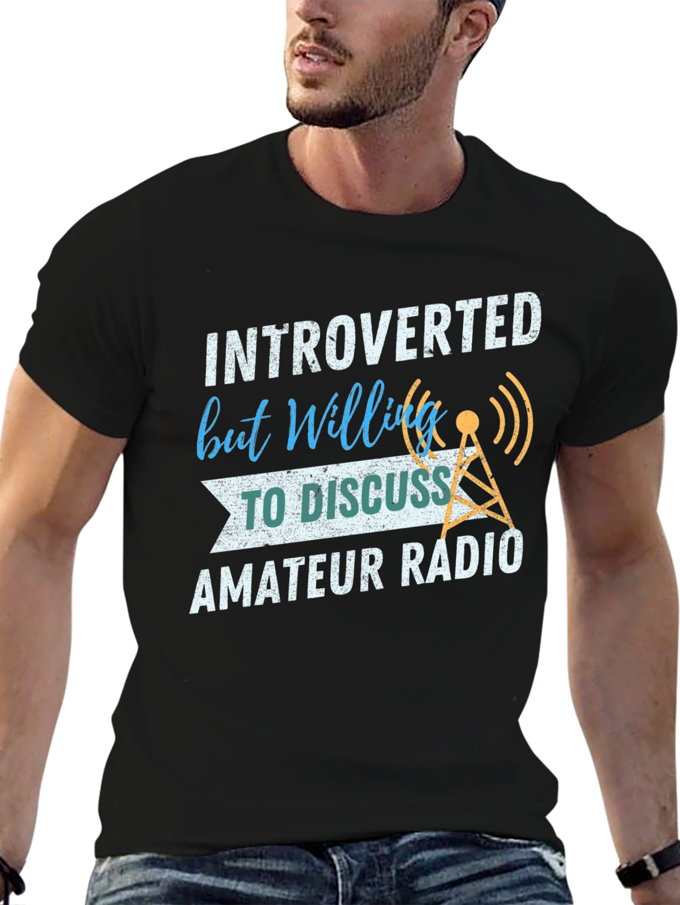 Introverted Amateur Radio T-Shirt