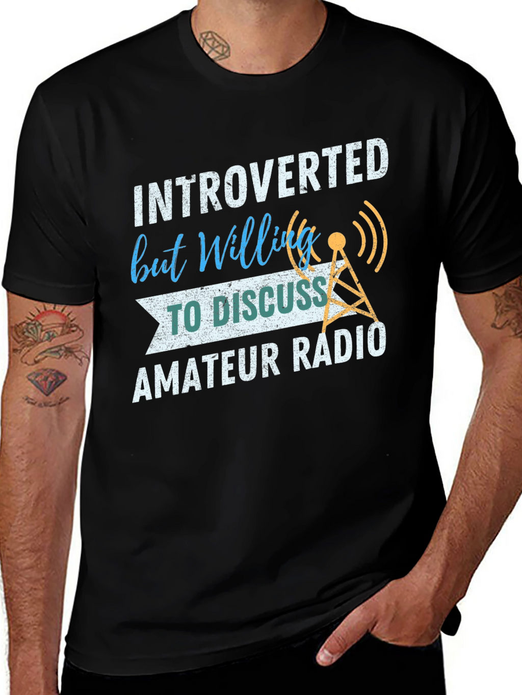 Introverted Amateur Radio T-Shirt