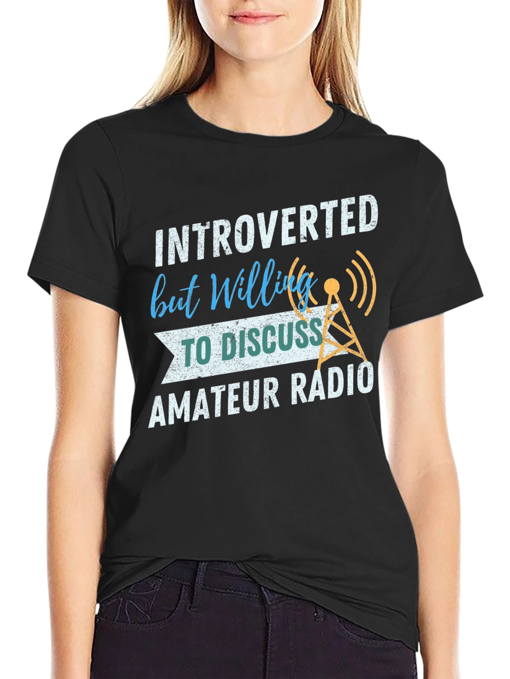 Introverted Amateur Radio T-Shirt