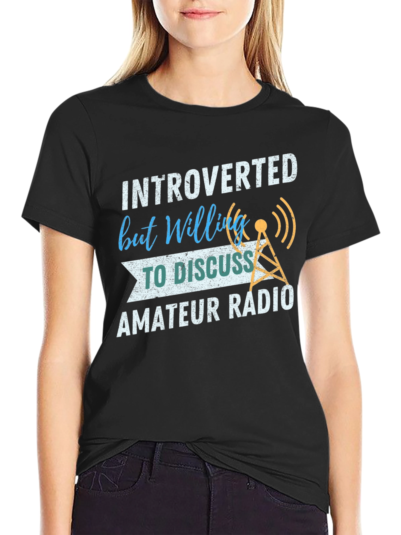 Introverted Amateur Radio T-Shirt